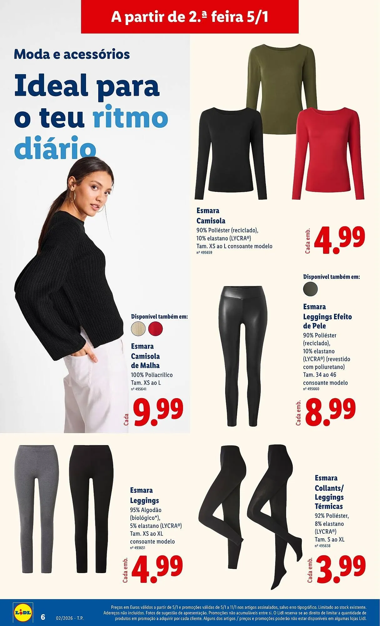 Folheto Folheto Lidl de 5 de janeiro até 11 de janeiro 2026 - Pagina 6