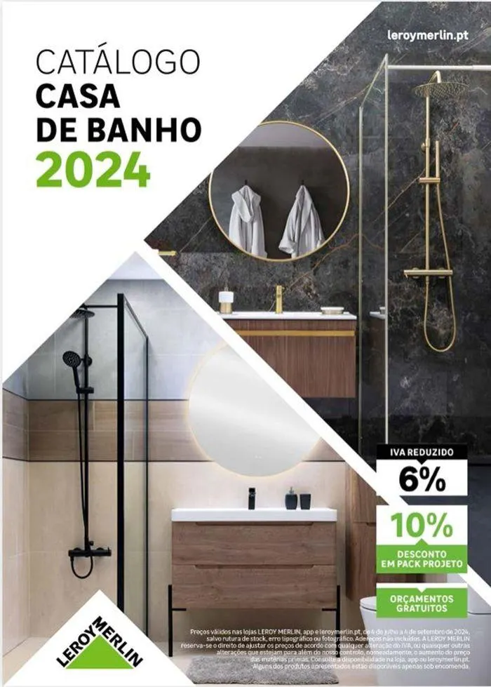 Folheto Catálogo de Cozinha e Casa de Banho de 8 de julho até 4 de setembro 2024 - Pagina 1
