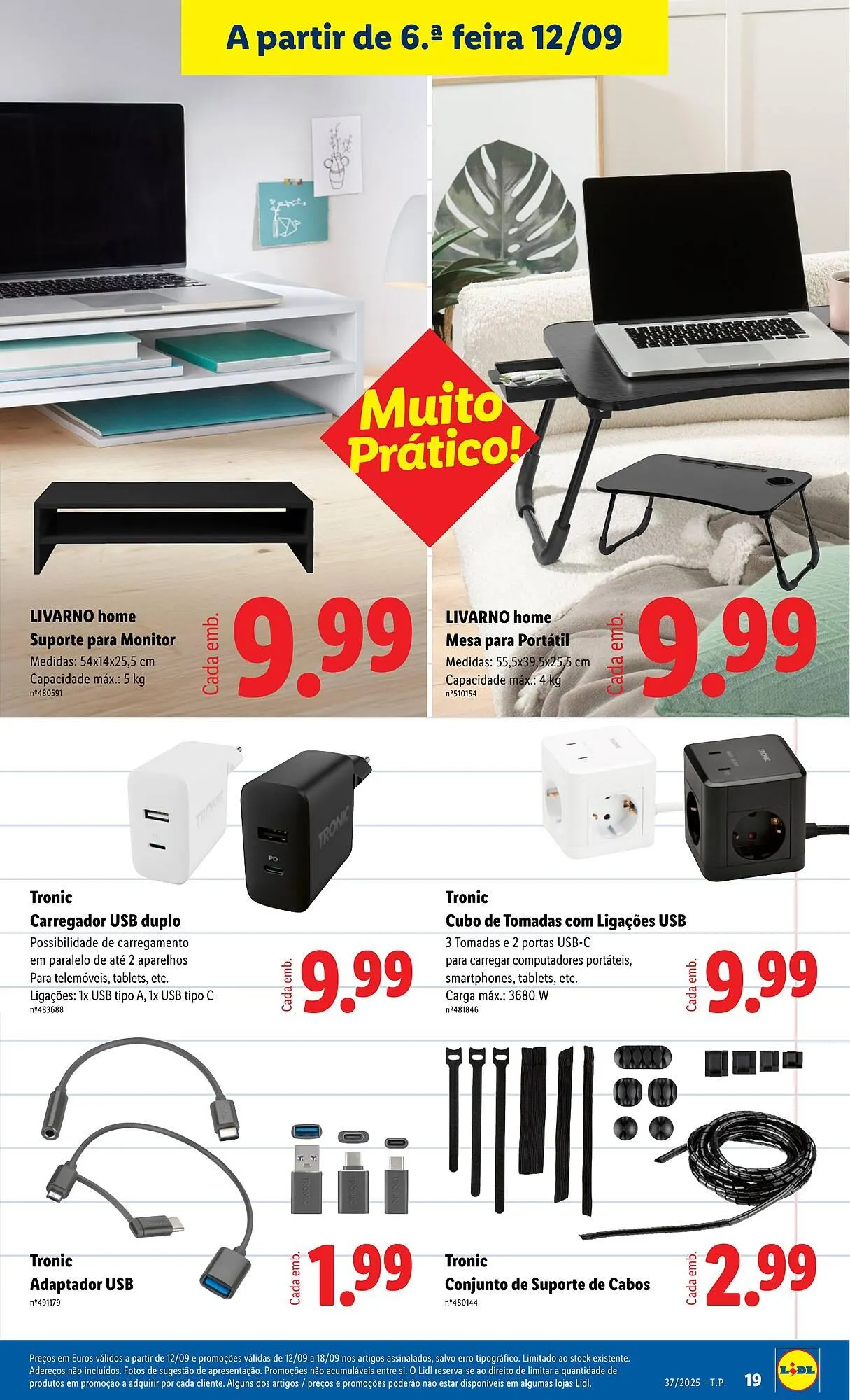 Folheto Folheto Lidl de 8 de setembro até 14 de setembro 2025 - Pagina 19