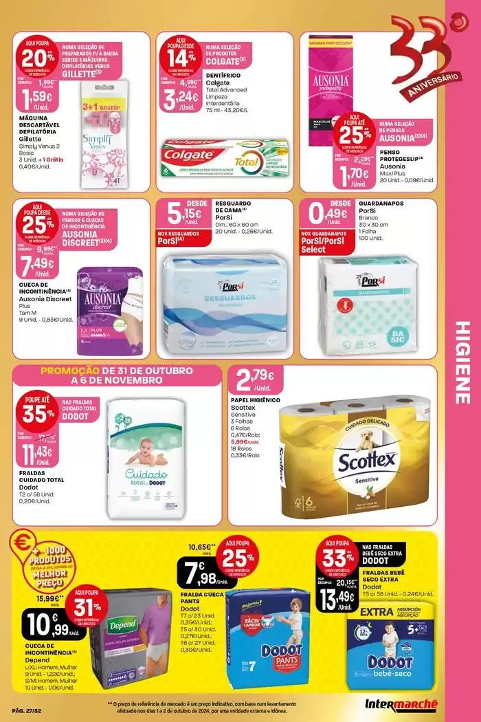 Folheto 33º ANIVERSÁRIO de 31 de outubro até 6 de novembro 2024 - Pagina 27