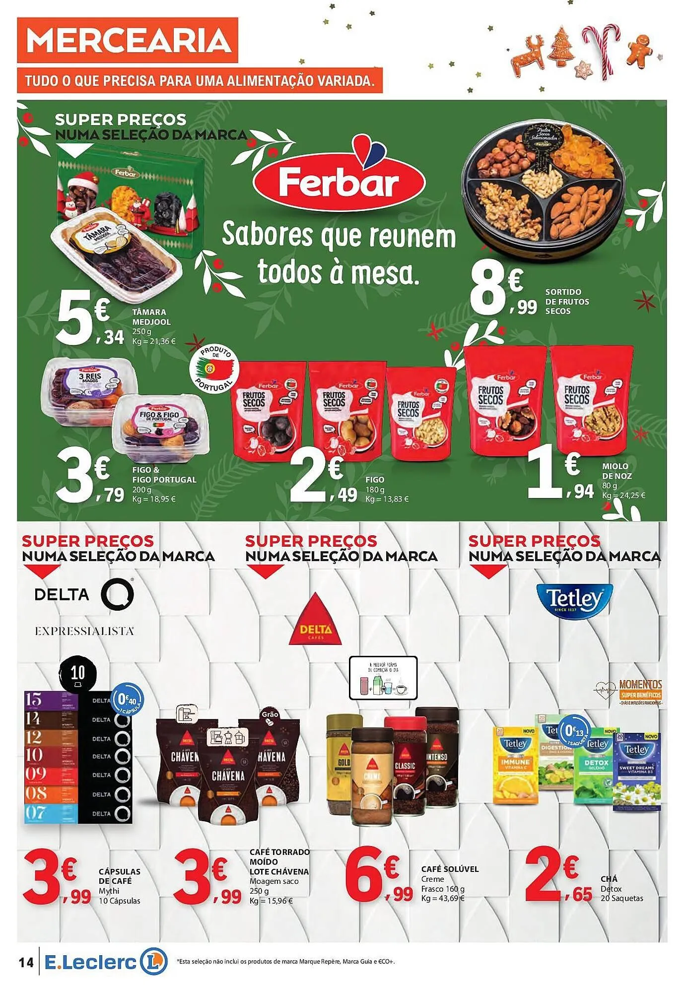 Folheto Folheto E.Leclerc de 18 de dezembro até 24 de dezembro 2025 - Pagina 14