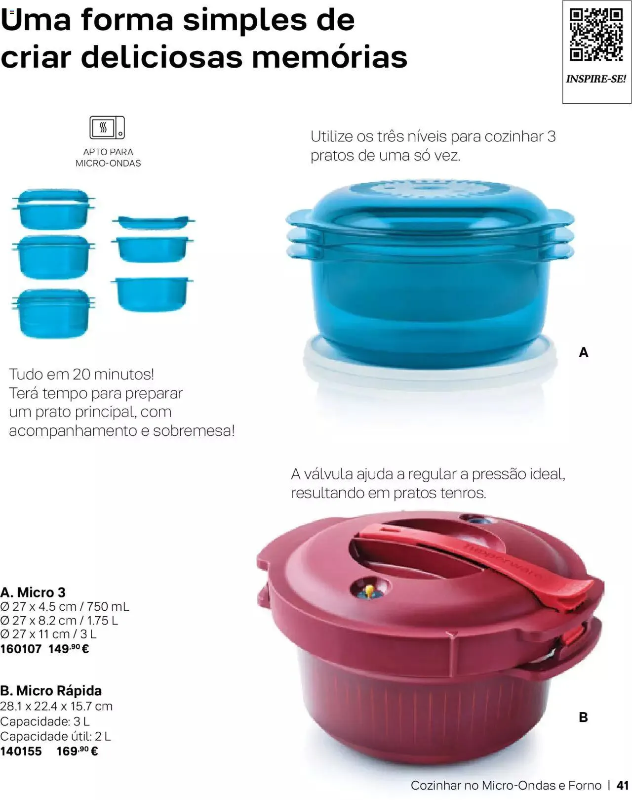Folheto Tupperware Catálogo de 1 de setembro até 31 de dezembro 2023 - Pagina 41