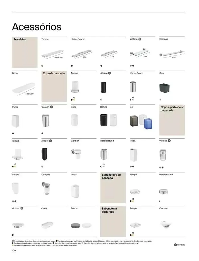 Folheto SOLUÇÕES DE BANHO  de 6 de janeiro até 31 de dezembro 2025 - Pagina 102