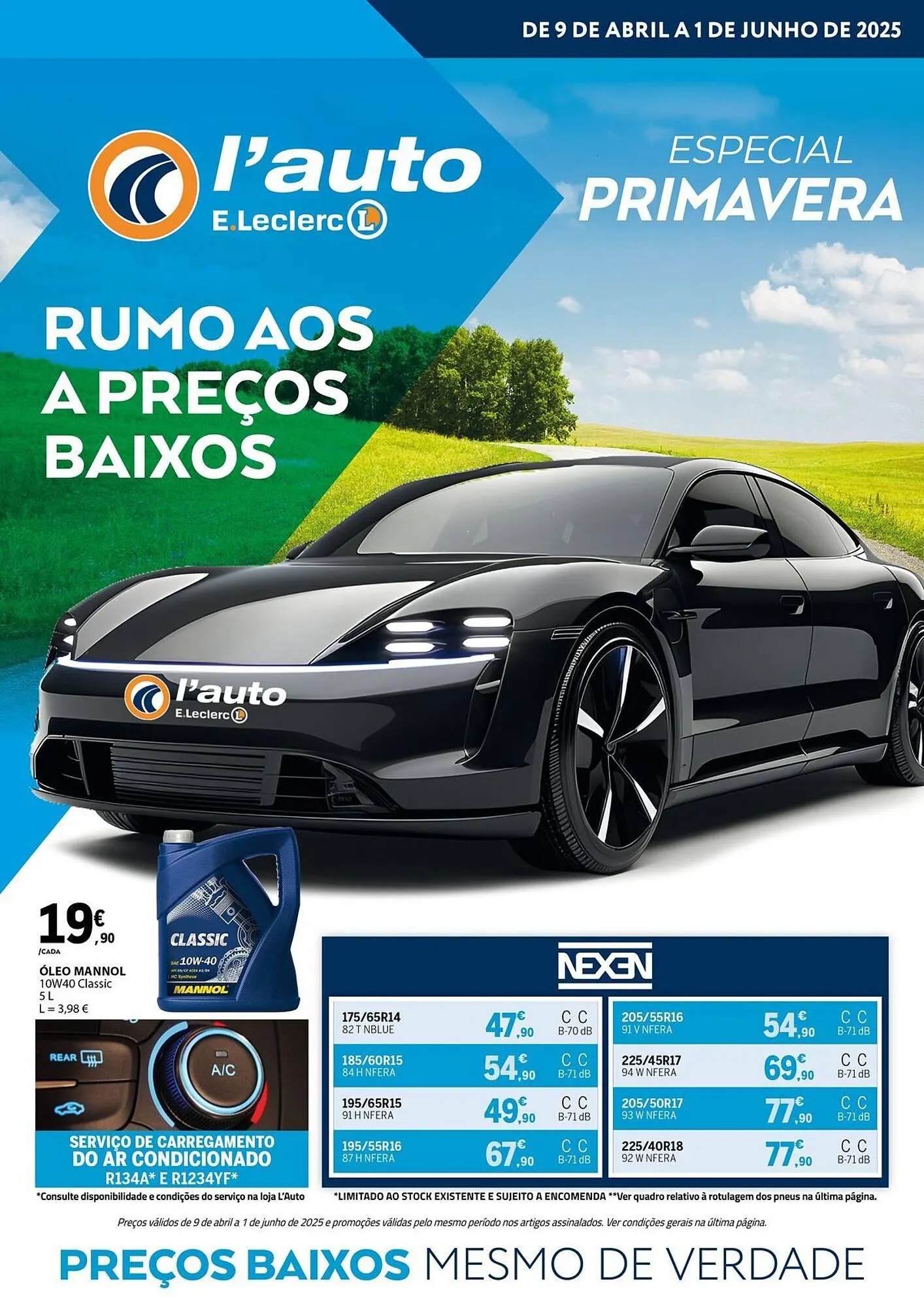 Folheto Folheto E.Leclerc de 9 de abril até 1 de junho 2025 - Pagina 1