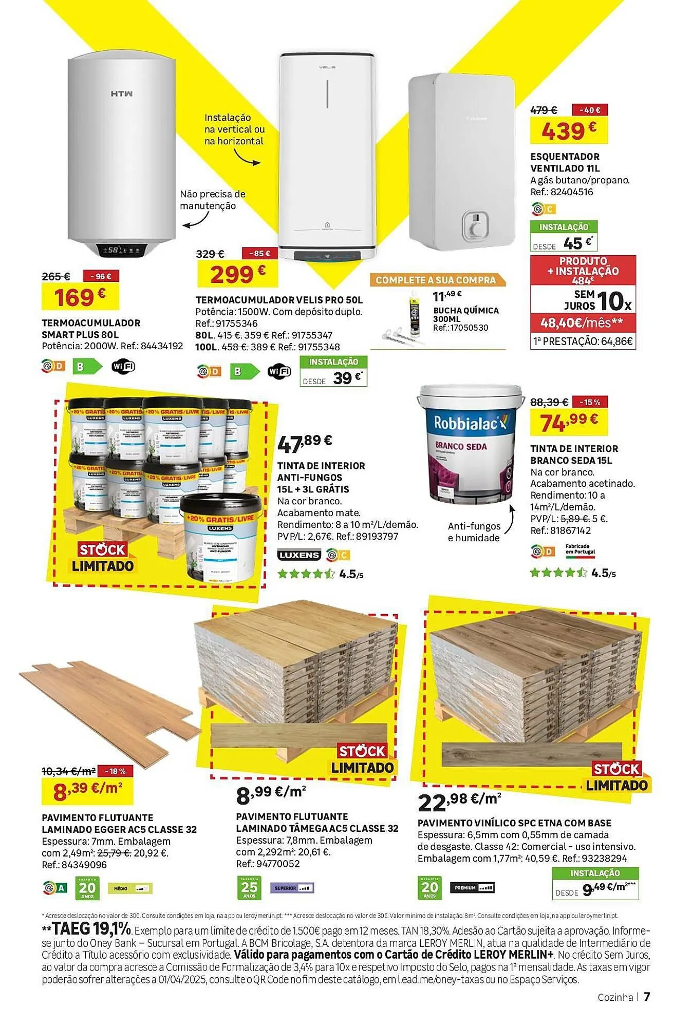 Folheto Folheto Leroy Merlin de 27 de março até 29 de abril 2025 - Pagina 7