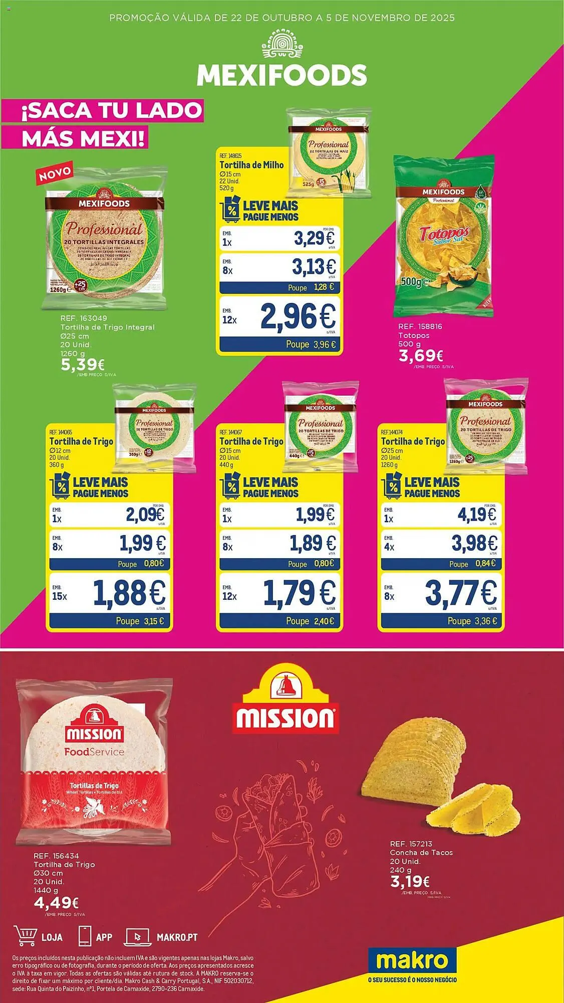 Folheto Catálogo Makro de 22 de outubro até 5 de novembro 2025 - Pagina 1