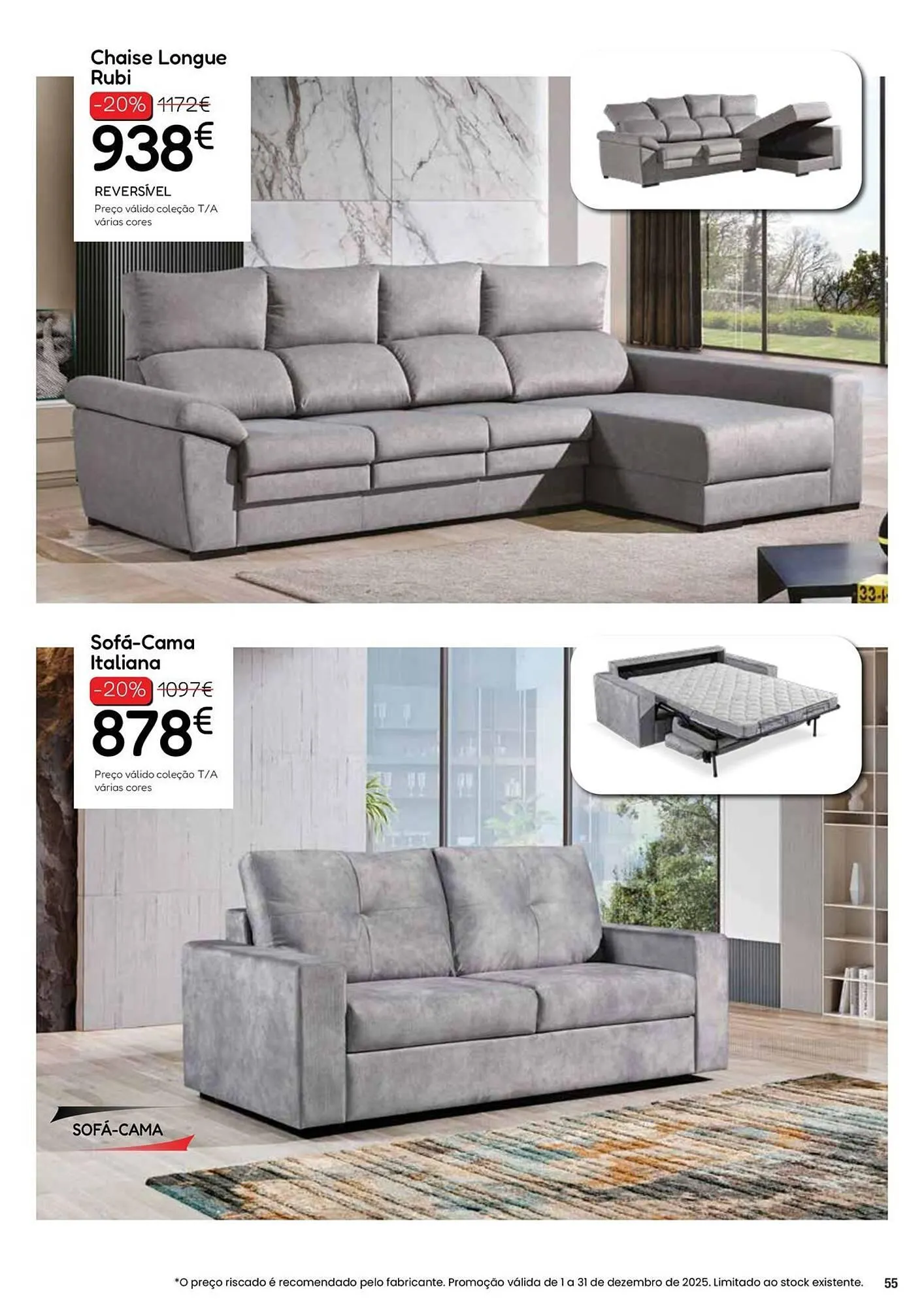 Folheto Folheto Hiper Centro do Móvel de 4 de dezembro até 31 de dezembro 2025 - Pagina 55