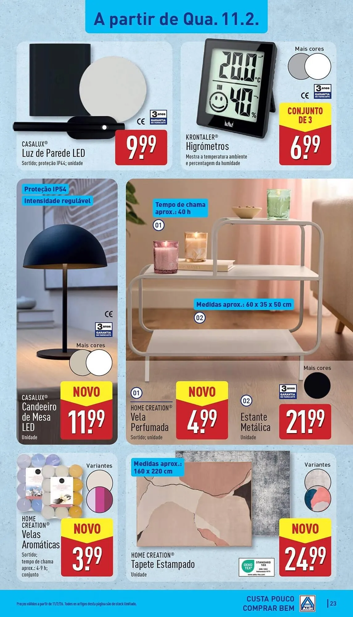 Folheto Folheto ALDI de 9 de fevereiro até 15 de fevereiro 2026 - Pagina 23