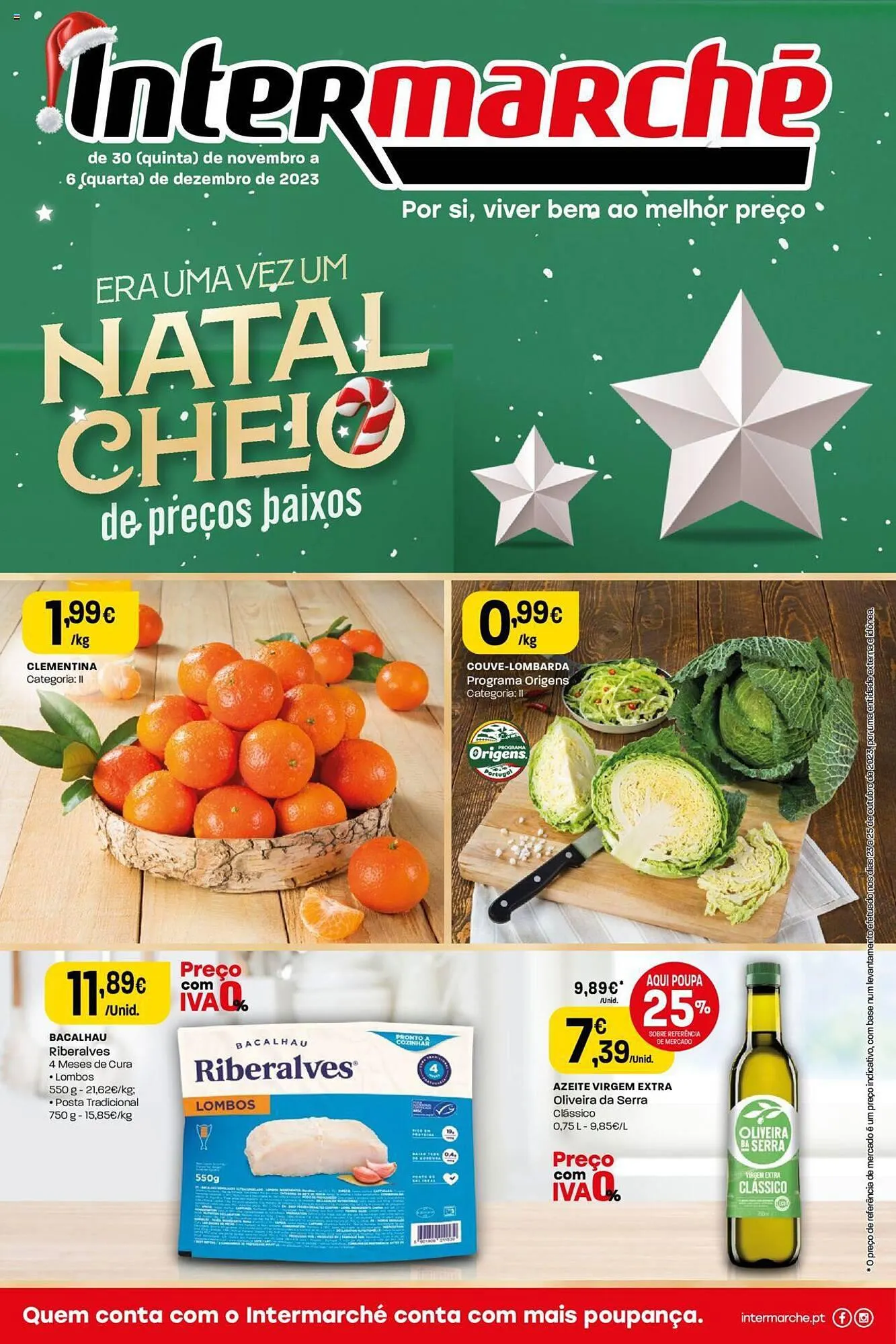 Folheto Folheto Intermarché de 30 de novembro até 6 de dezembro 2023 - Pagina 1