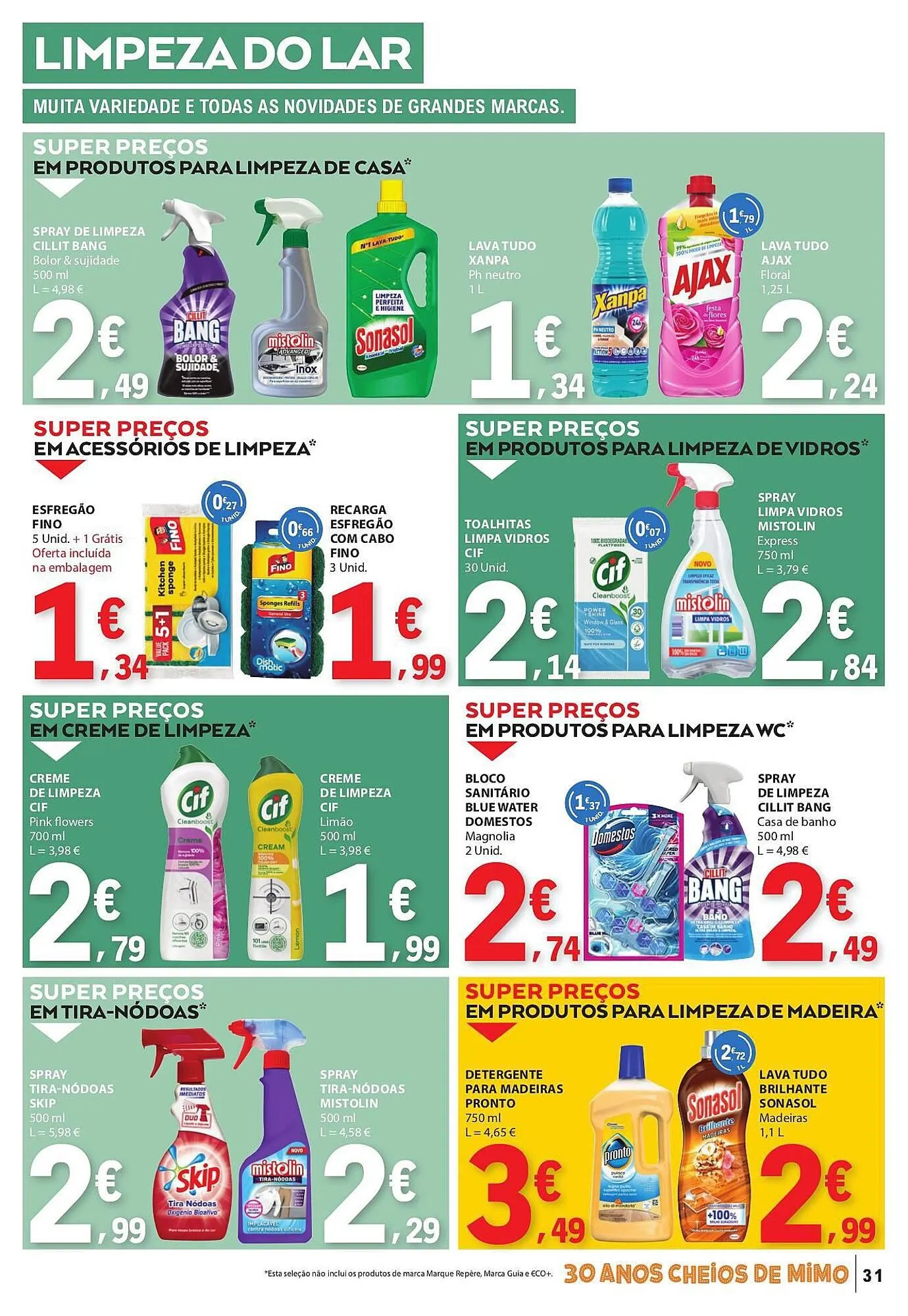 Folheto Folheto E.Leclerc de 19 de fevereiro até 25 de fevereiro 2026 - Pagina 31
