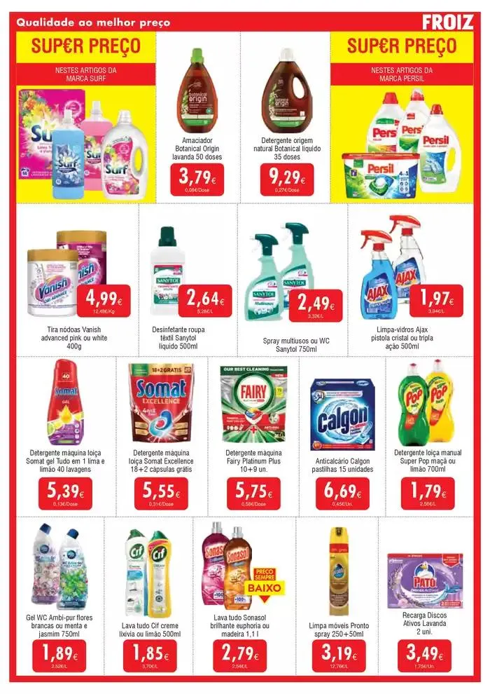 Folheto Super FROIZ de 6 de janeiro até 22 de janeiro 2025 - Pagina 18