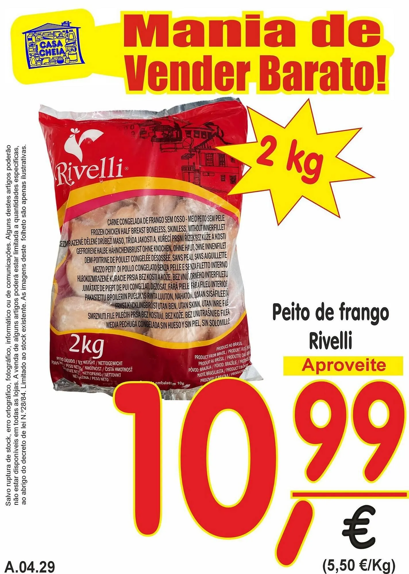 Folheto Folheto Casa Cheia de 24 de abril até 30 de abril 2026 - Pagina 1