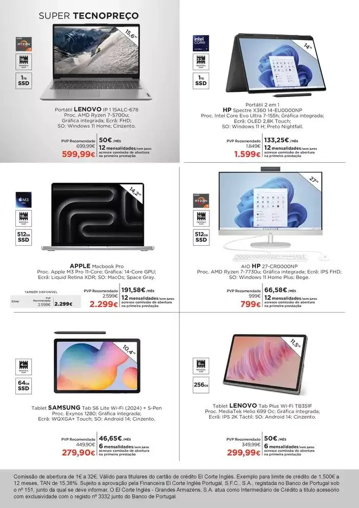 Folheto El Corte Inglés - folheto tecnologia de 7 de janeiro até 19 de janeiro 2025 - Pagina 7