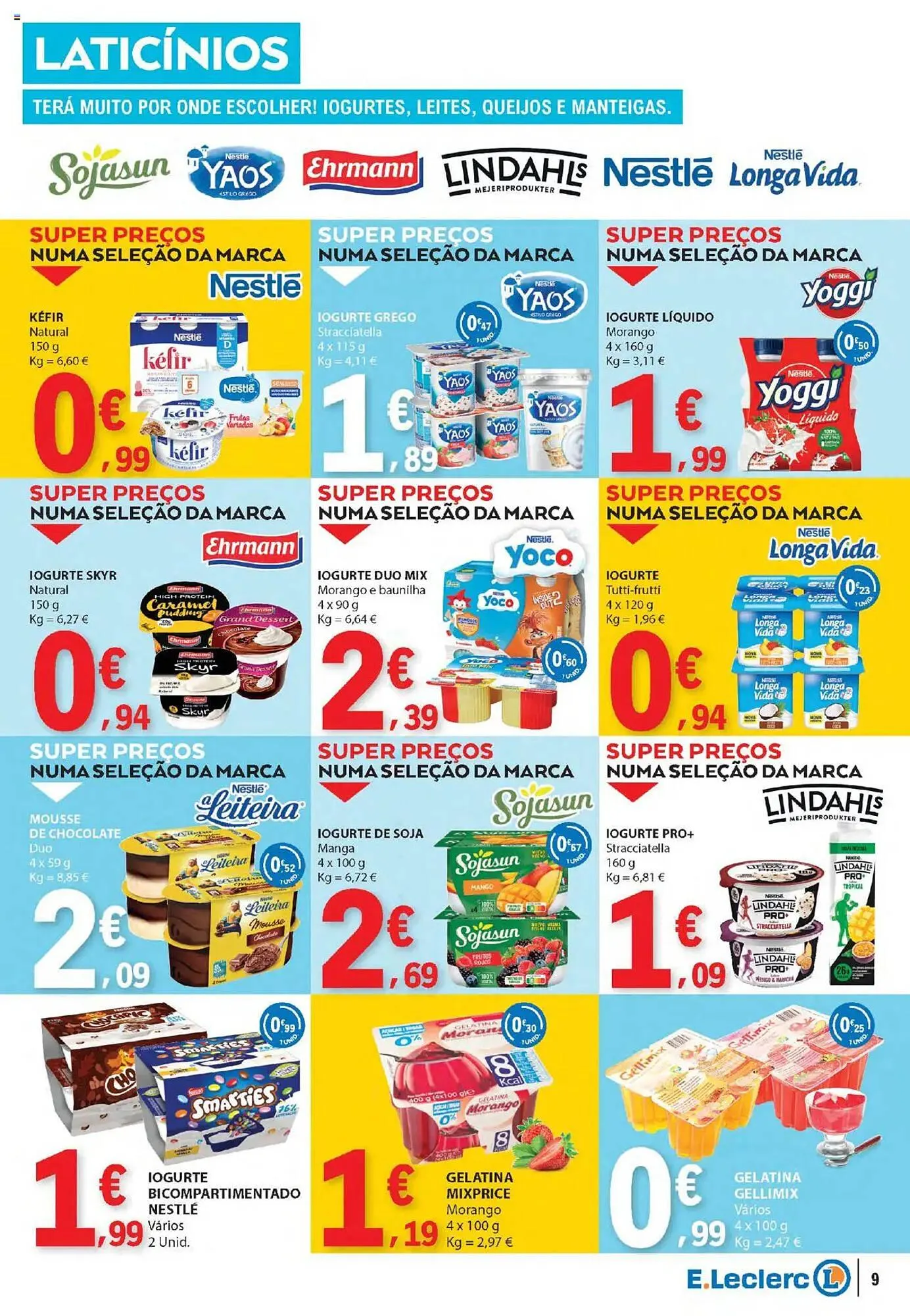 Folheto Folheto E.Leclerc de 10 de abril até 21 de abril 2025 - Pagina 9