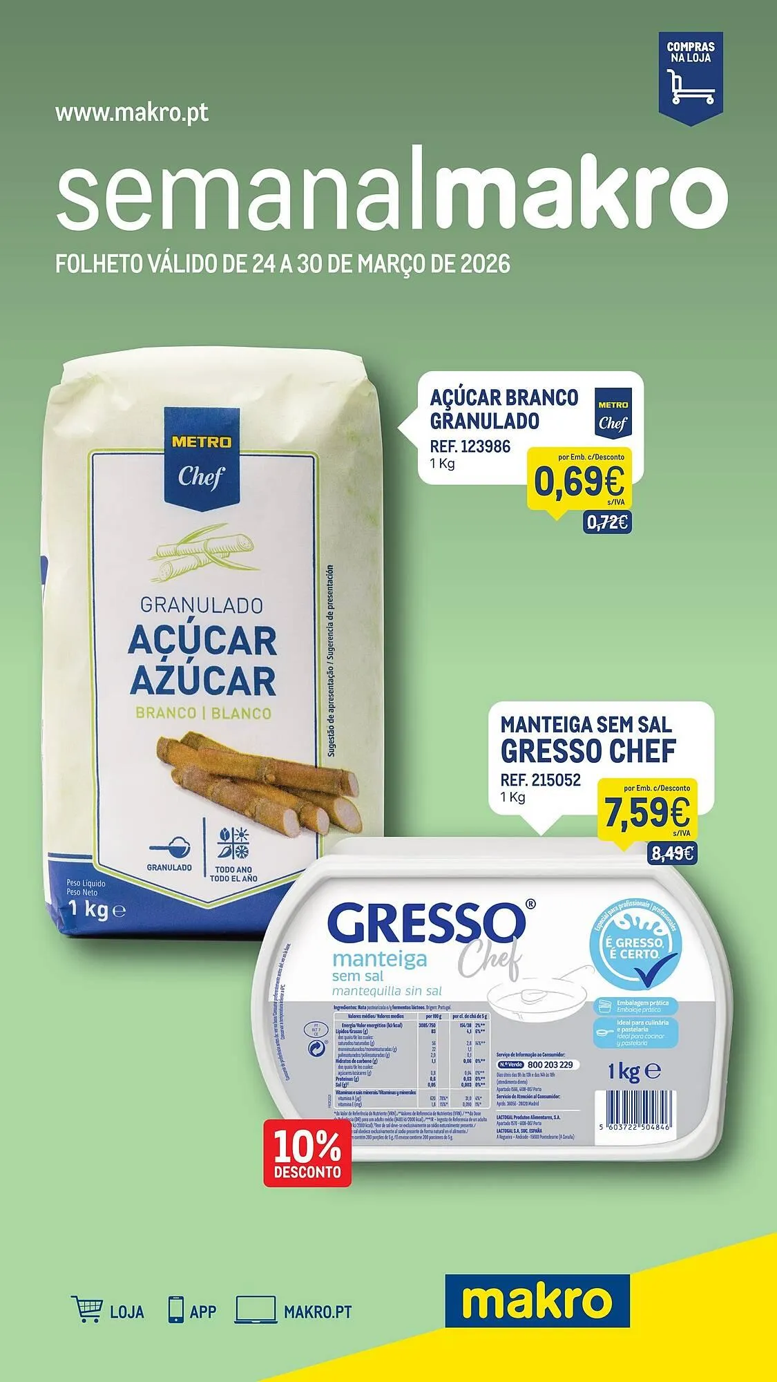 Folheto Catálogo Makro de 24 de março até 30 de março 2026 - Pagina 1
