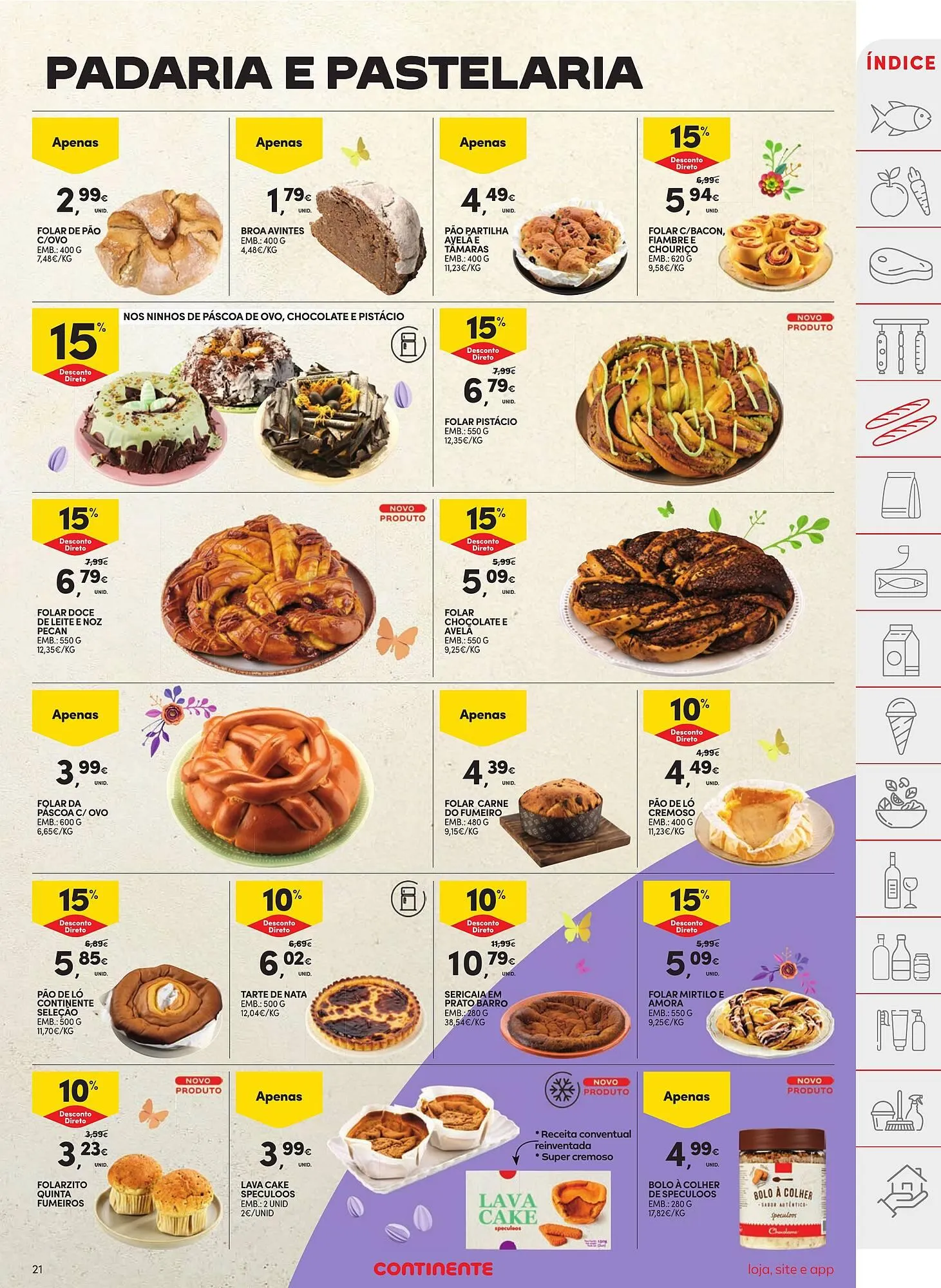 Folheto Folheto Continente de 15 de abril até 21 de abril 2025 - Pagina 21