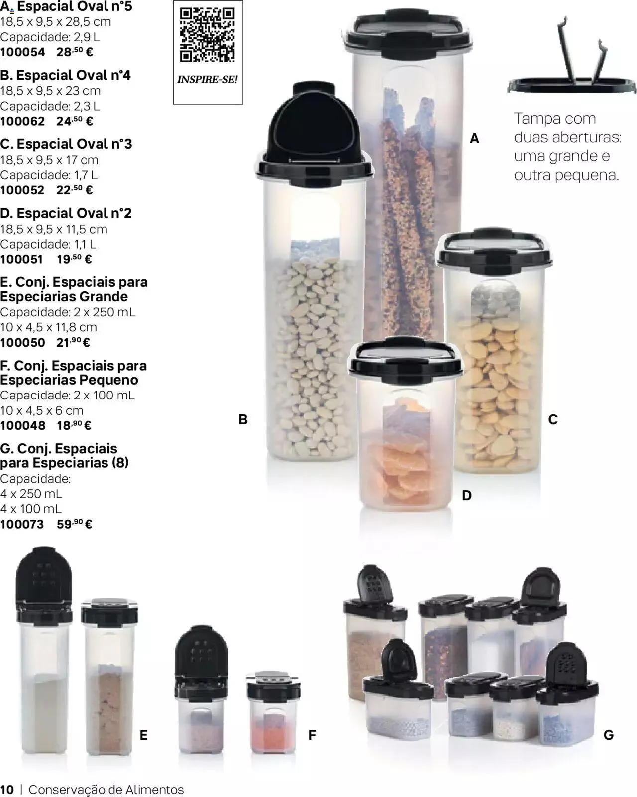 Folheto Tupperware Catálogo de 1 de setembro até 31 de dezembro 2023 - Pagina 10