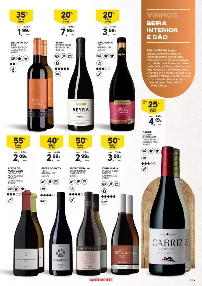 Folheto Queijos, Enchidos e Vinhos de 21 de janeiro até 9 de fevereiro 2025 - Pagina 35