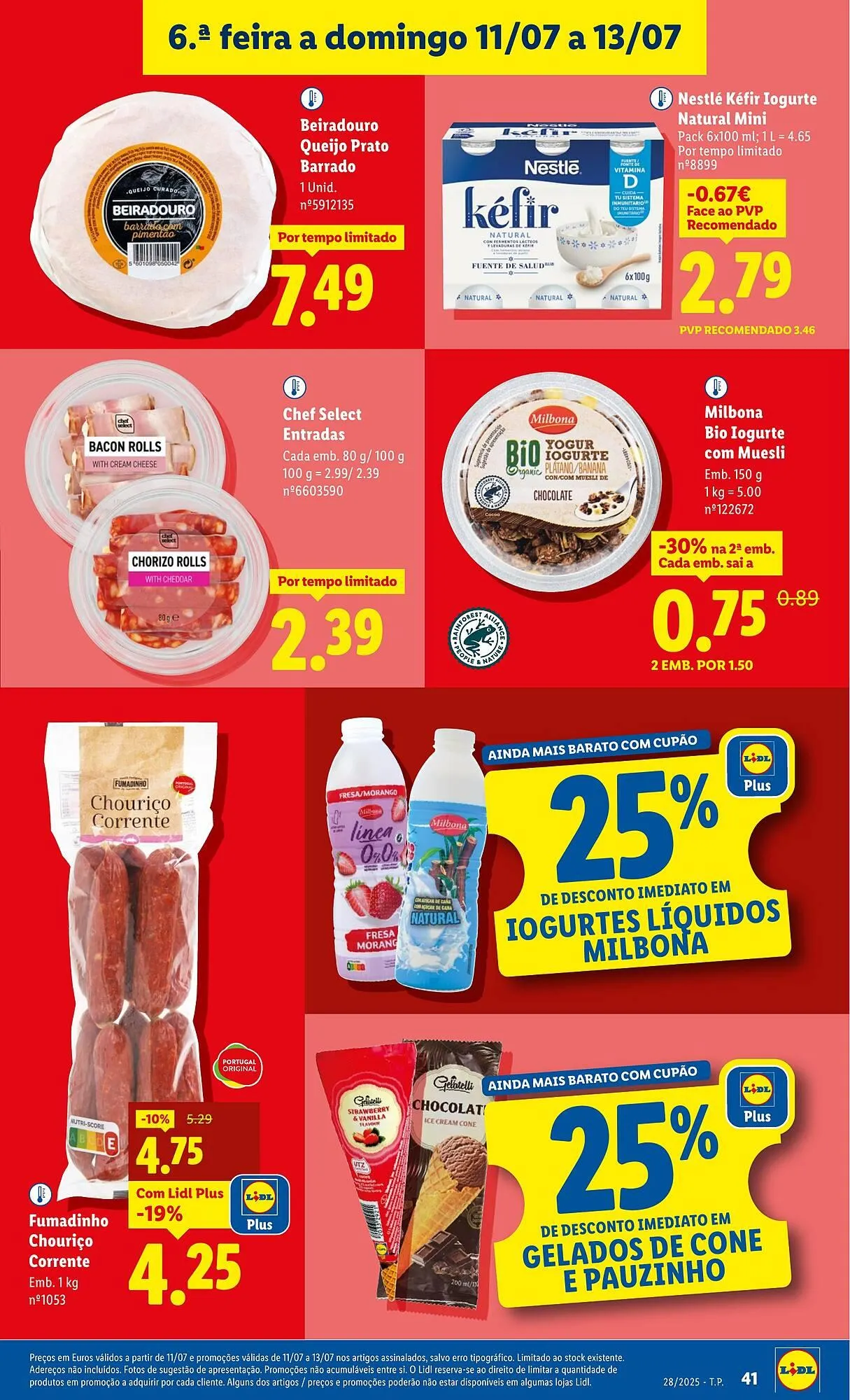 Folheto Folheto Lidl de 7 de julho até 13 de julho 2025 - Pagina 41