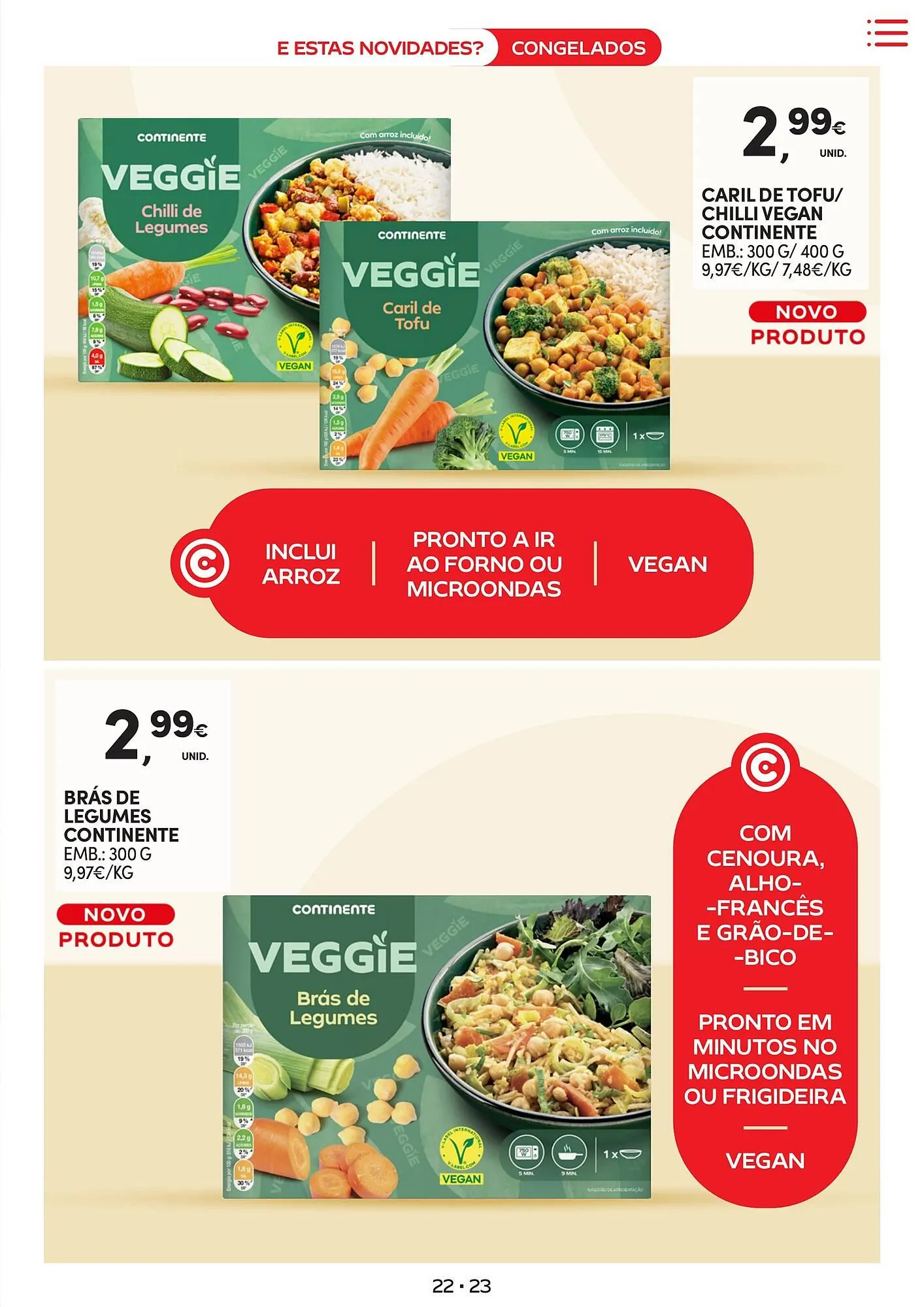 Folheto Folheto Continente de 10 de fevereiro até 1 de março 2026 - Pagina 23