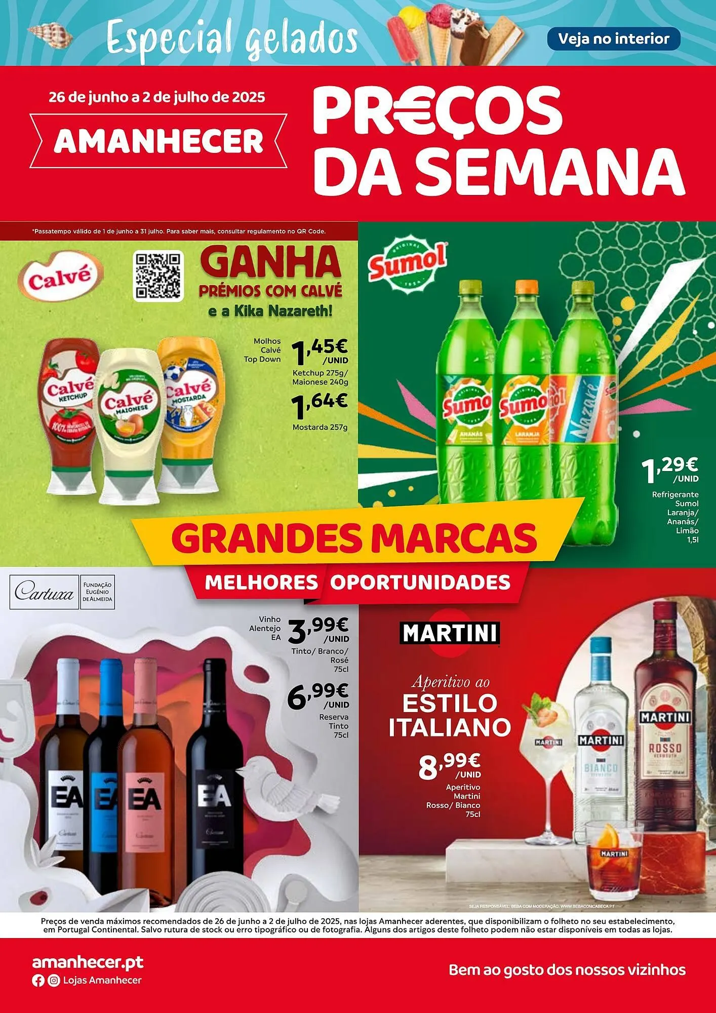 Folheto Folheto Amanhecer de 26 de junho até 2 de julho 2025 - Pagina 1