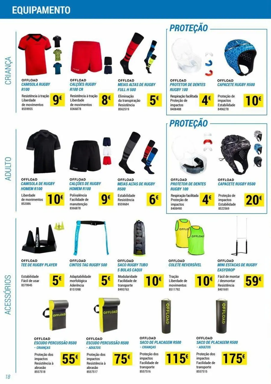Folheto Folheto de Decathlon até 31.12.2023 de 26 de outubro até 31 de dezembro 2023 - Pagina 18