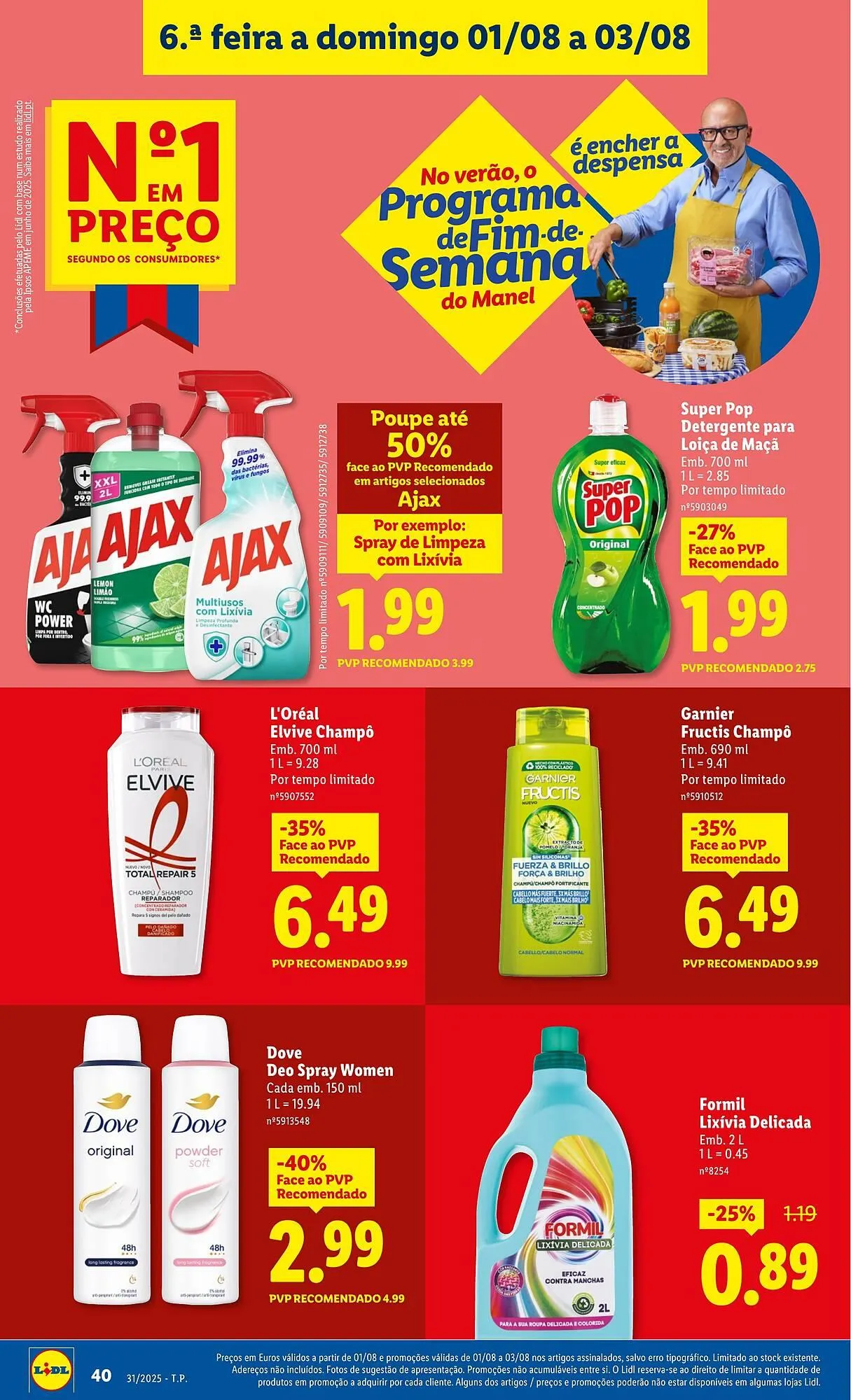 Folheto Folheto Lidl de 28 de julho até 3 de agosto 2025 - Pagina 40