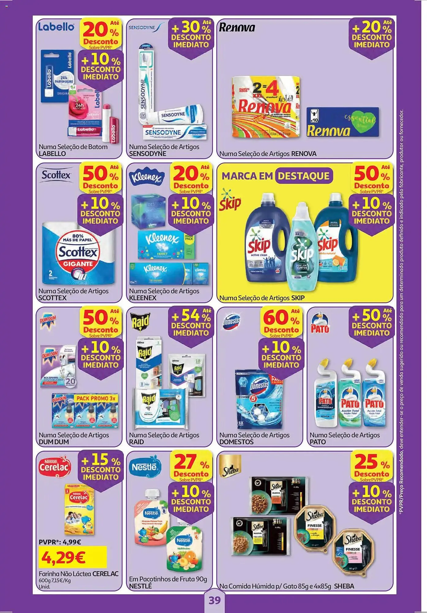 Folheto Folheto Auchan de 22 de janeiro até 29 de janeiro 2026 - Pagina 39