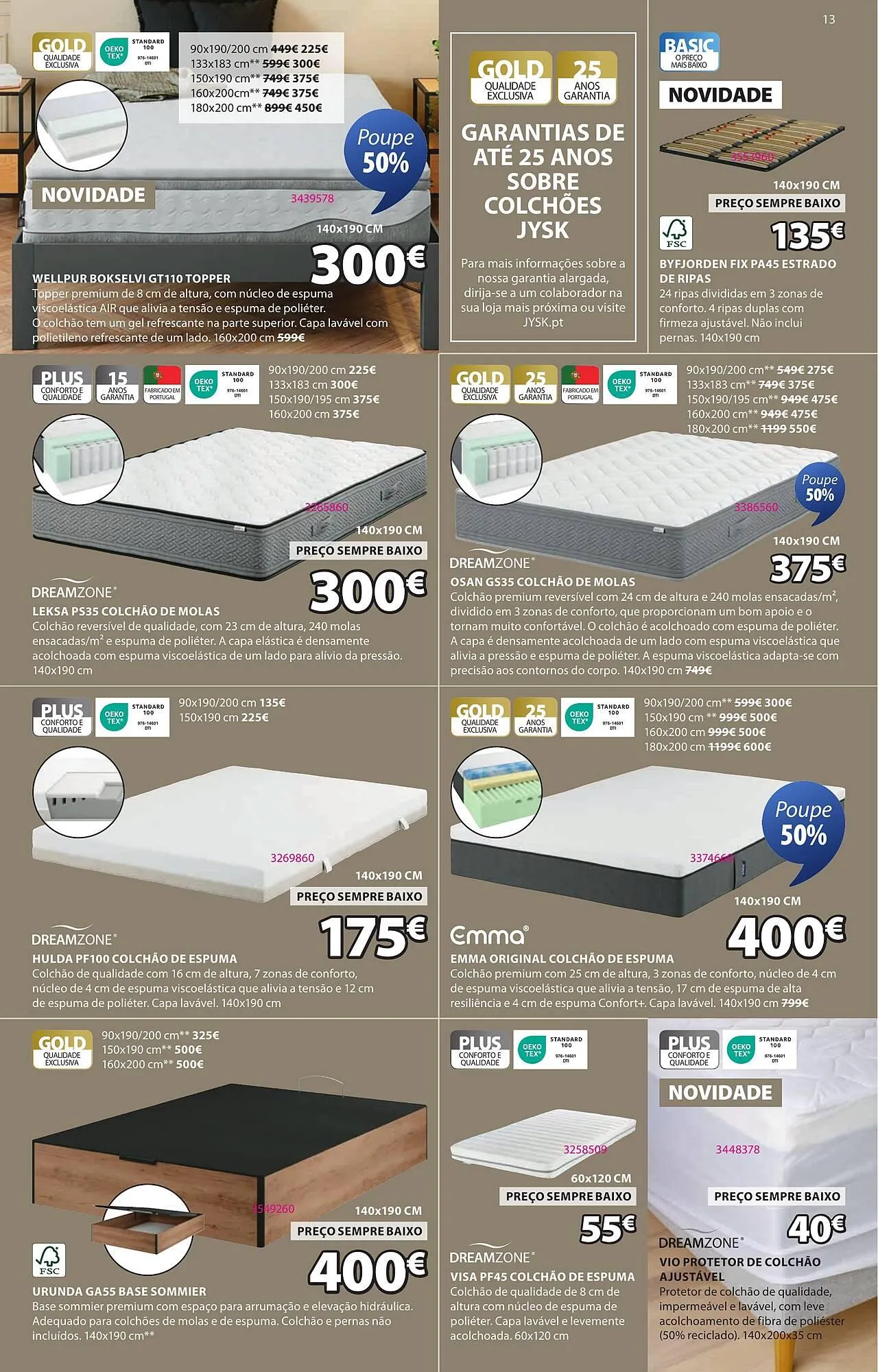 Folheto Folheto JYSK de 27 de fevereiro até 26 de março 2025 - Pagina 13