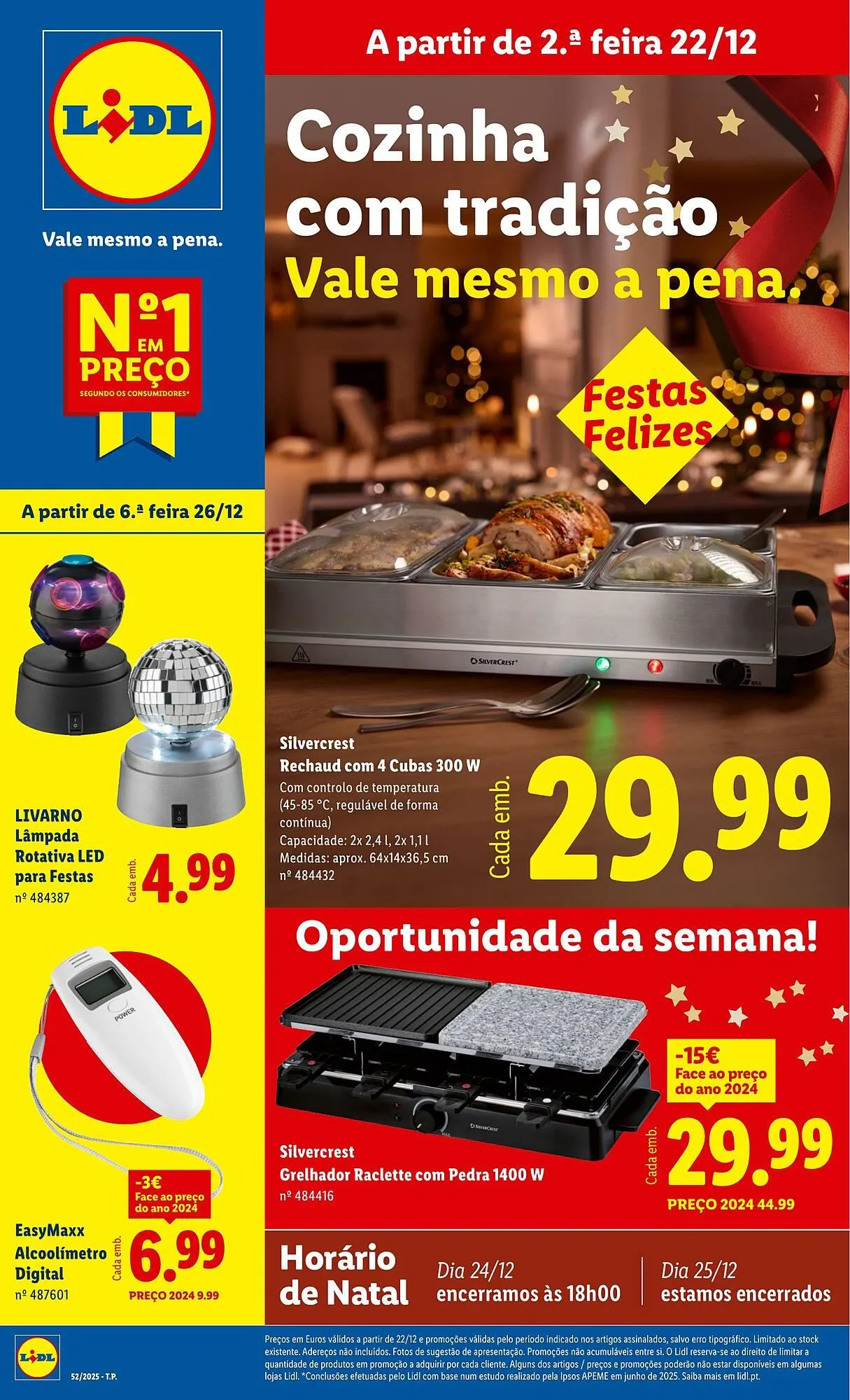 Folheto Folheto Lidl de 22 de dezembro até 28 de dezembro 2025 - Pagina 1