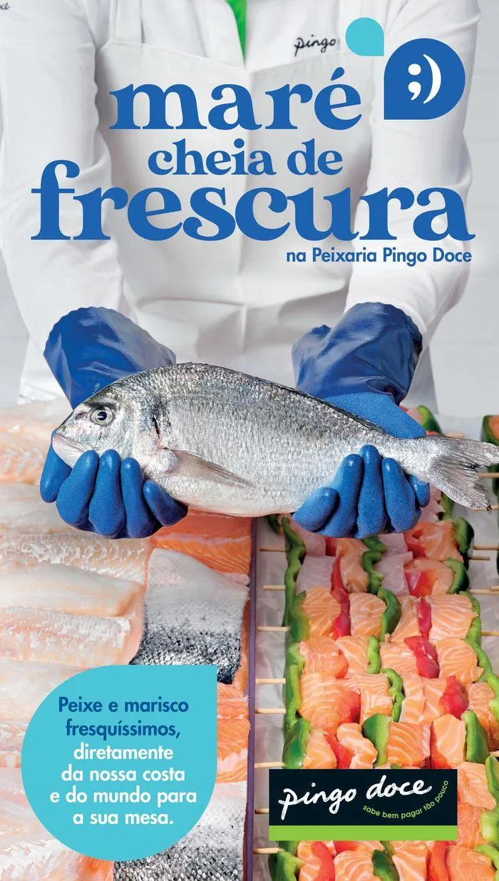 Folheto Pingo Doce Peixaria de 10 de setembro até 10 de outubro 2024 - Pagina 1