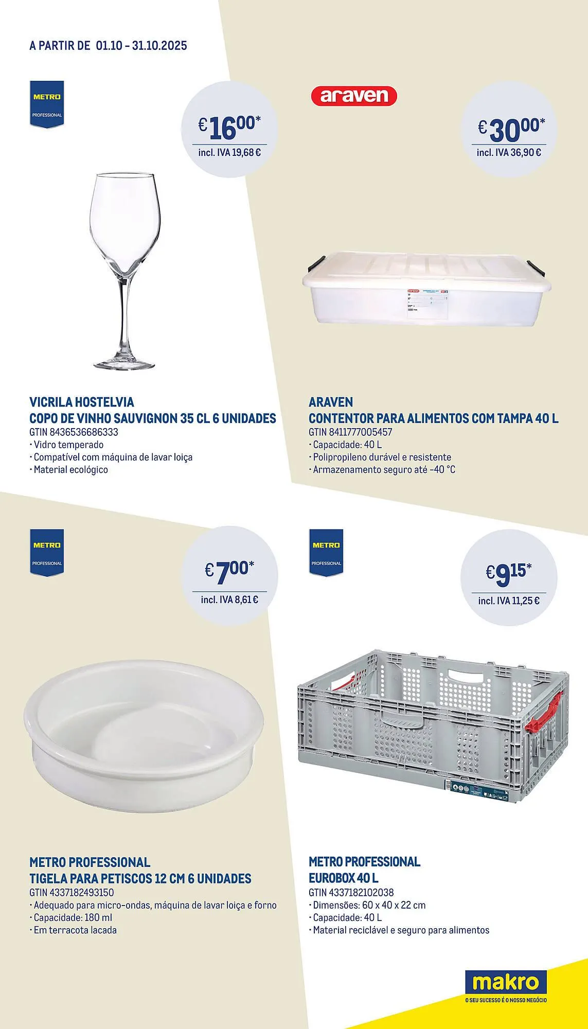 Folheto Catálogo Makro de 1 de outubro até 31 de outubro 2025 - Pagina 3