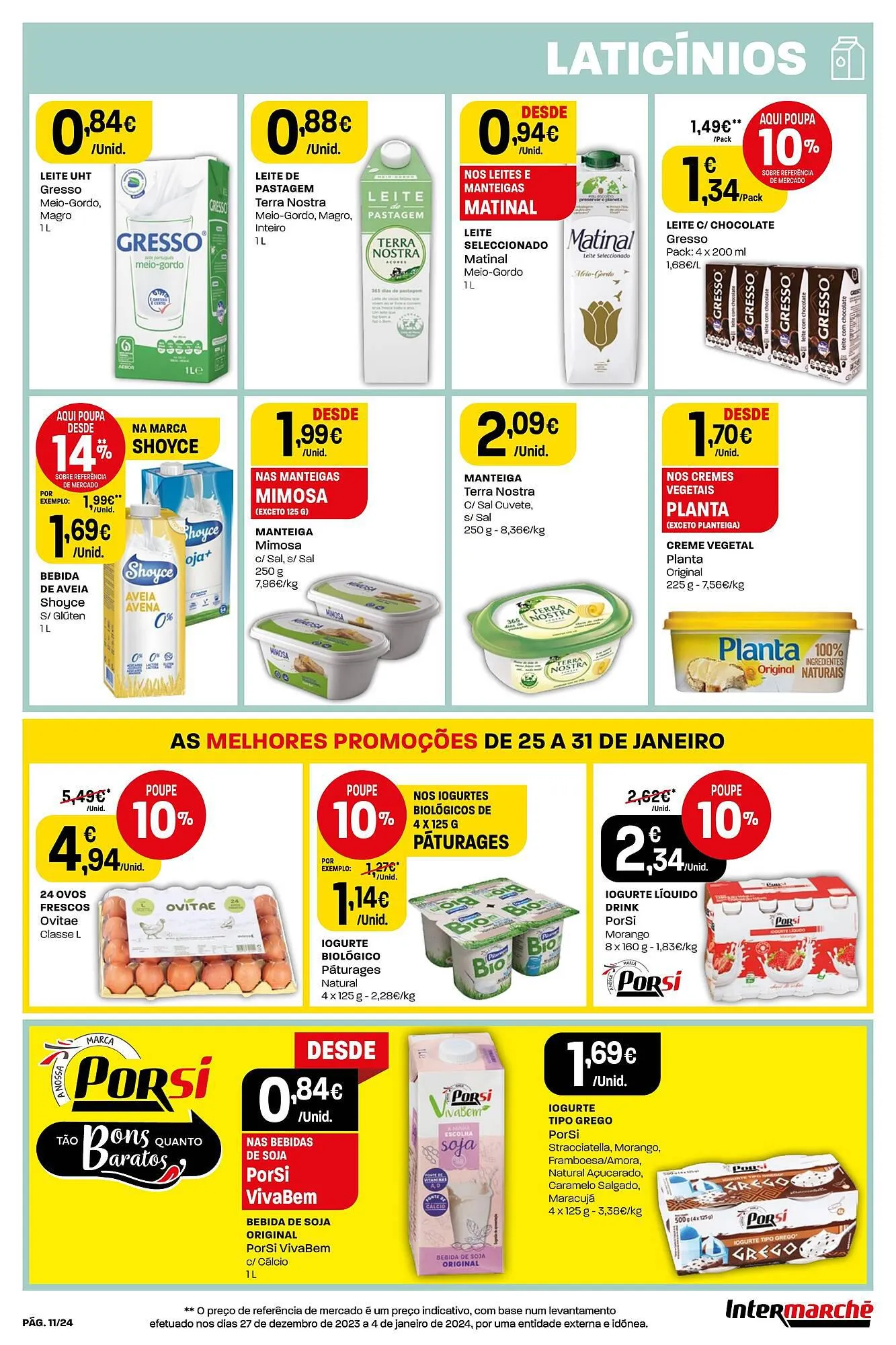 Folheto Folheto Intermarché de 25 de janeiro até 31 de janeiro 2024 - Pagina 11