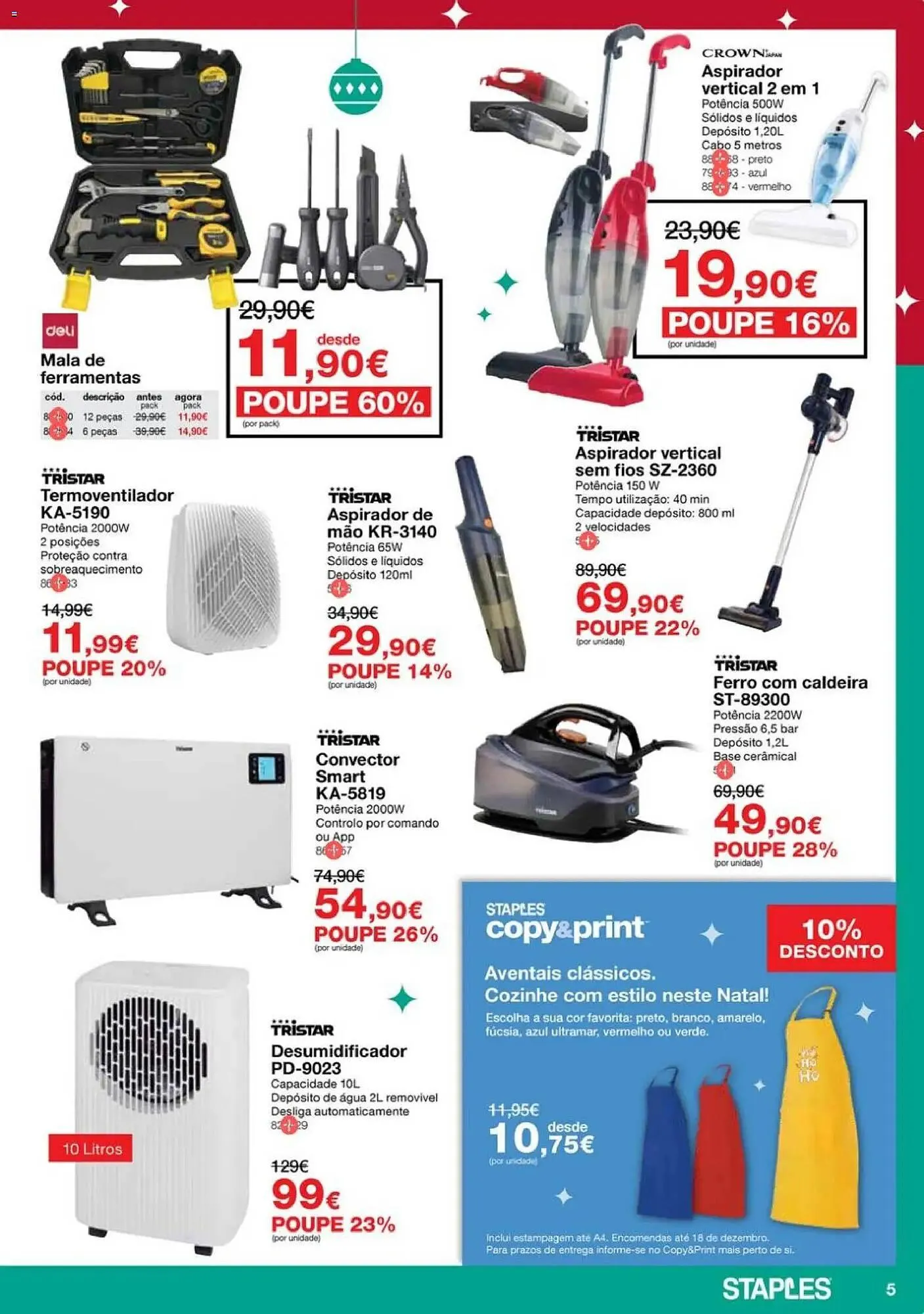 Folheto Folheto Staples de 3 de dezembro até 25 de dezembro 2025 - Pagina 5
