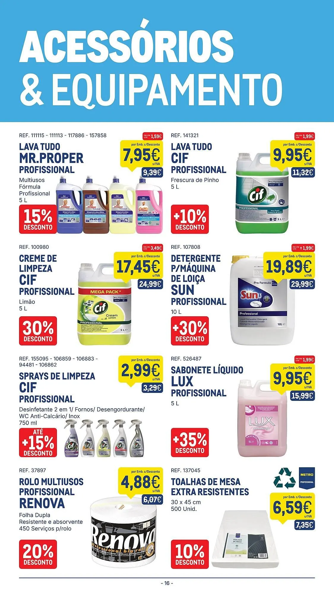 Folheto Catálogo Makro de 7 de abril até 13 de abril 2026 - Pagina 16