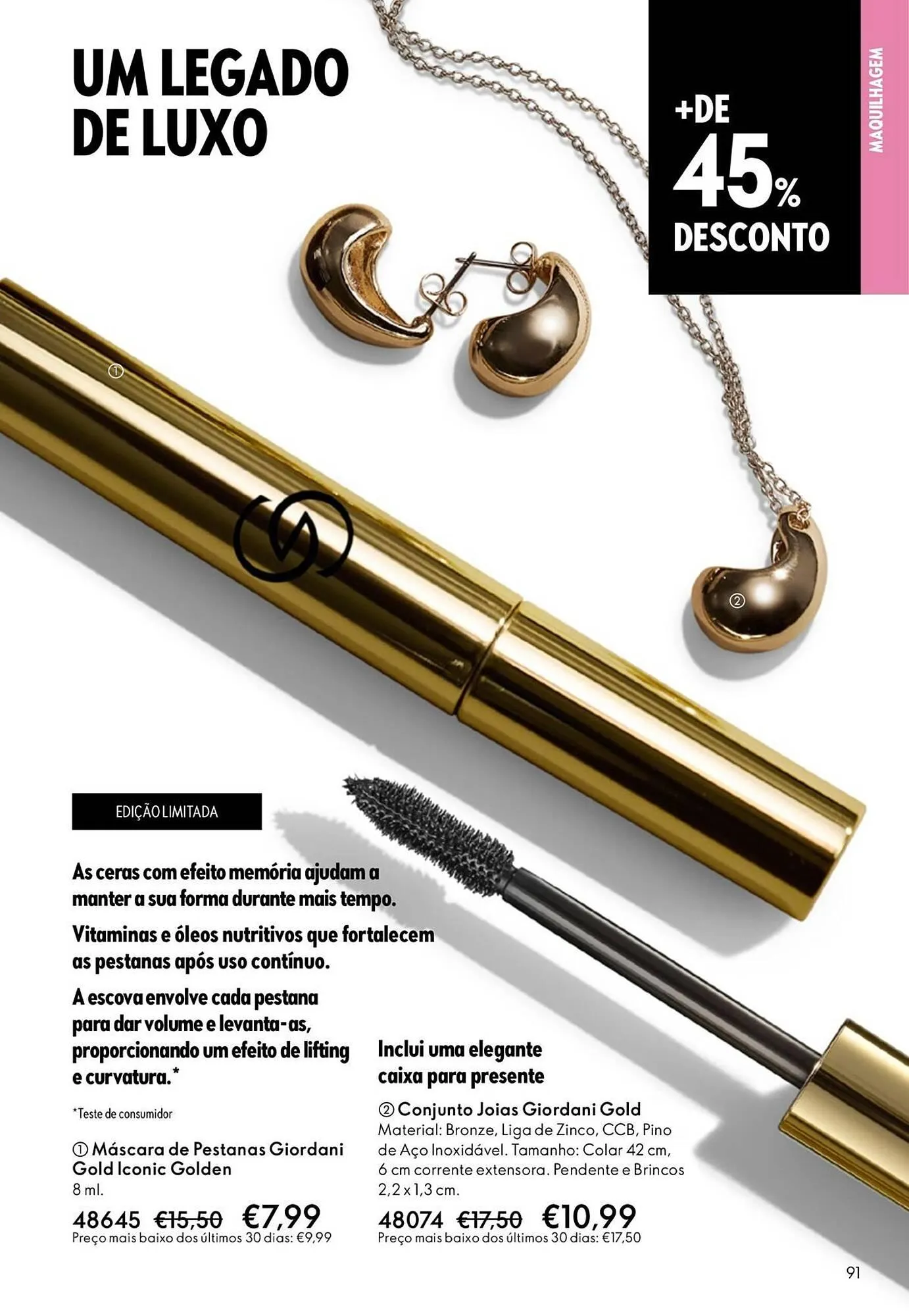 Folheto Catálogo Oriflame de 6 de maio até 26 de maio 2026 - Pagina 91
