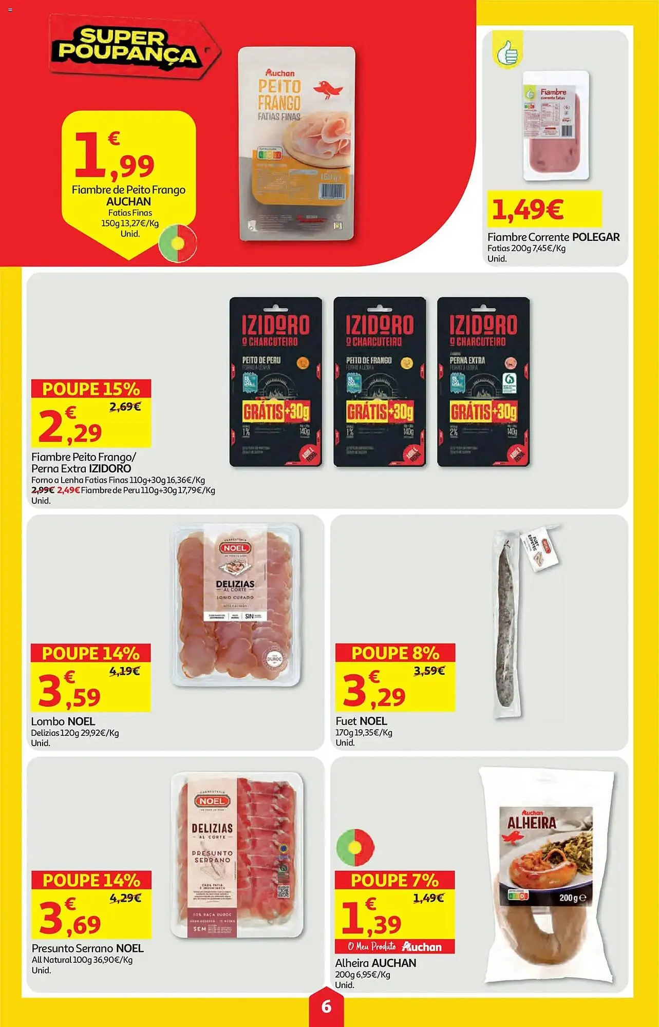 Folheto Folheto Auchan de 5 de março até 11 de março 2026 - Pagina 6