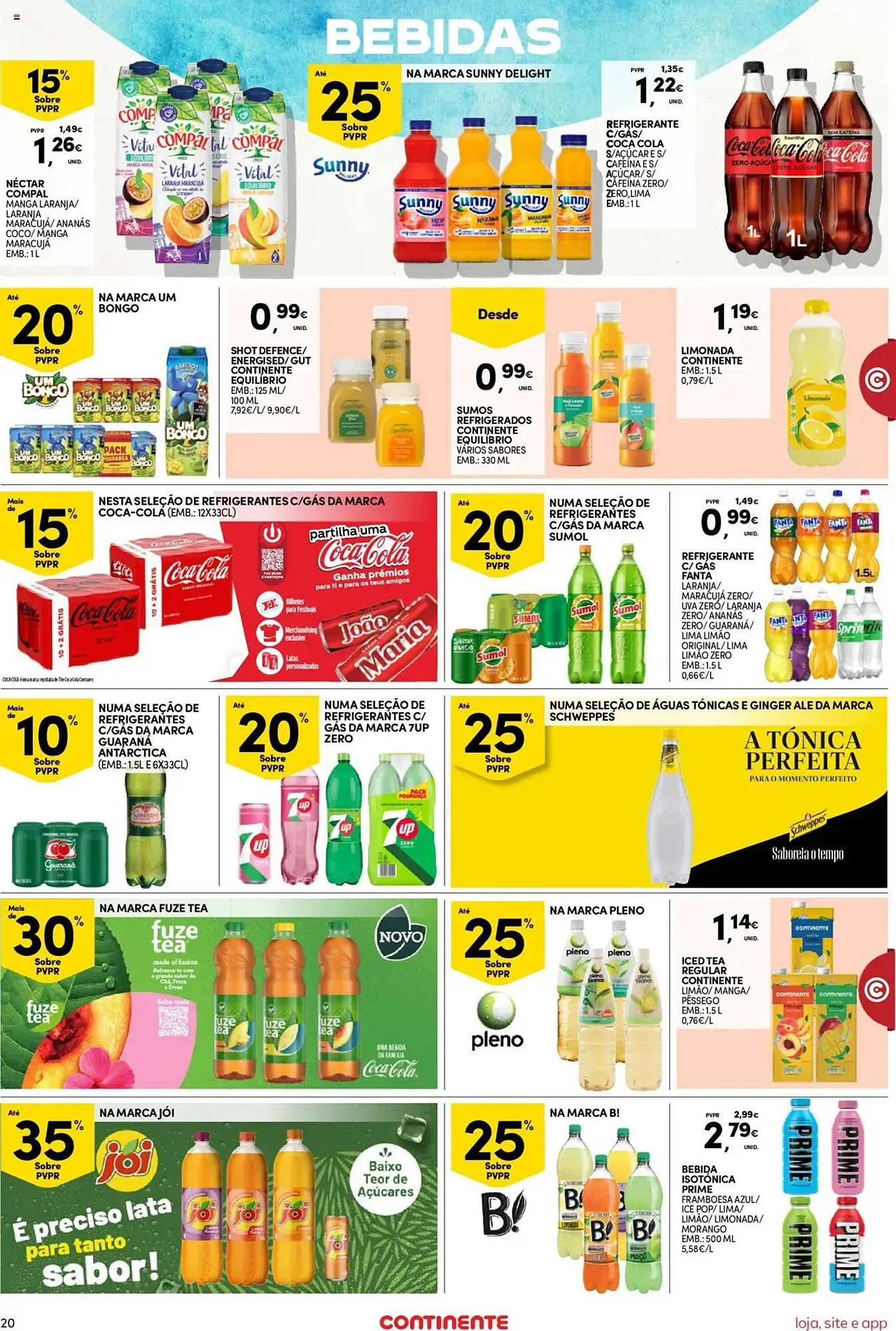 Folheto Folheto Continente Bom dia de 1 de julho até 8 de julho 2025 - Pagina 20