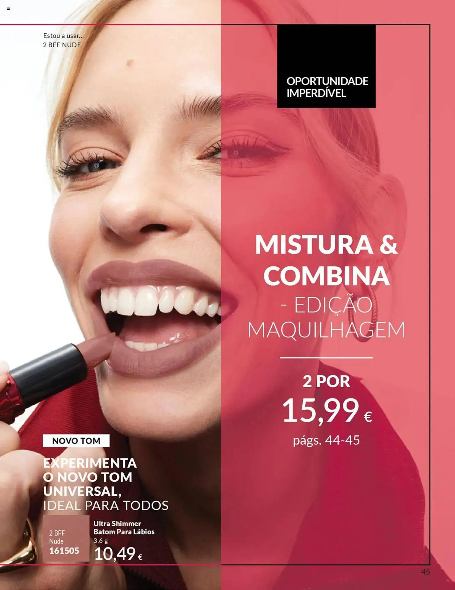 Folheto Catálogo Avon de 1 de outubro até 1 de novembro 2025 - Pagina 45