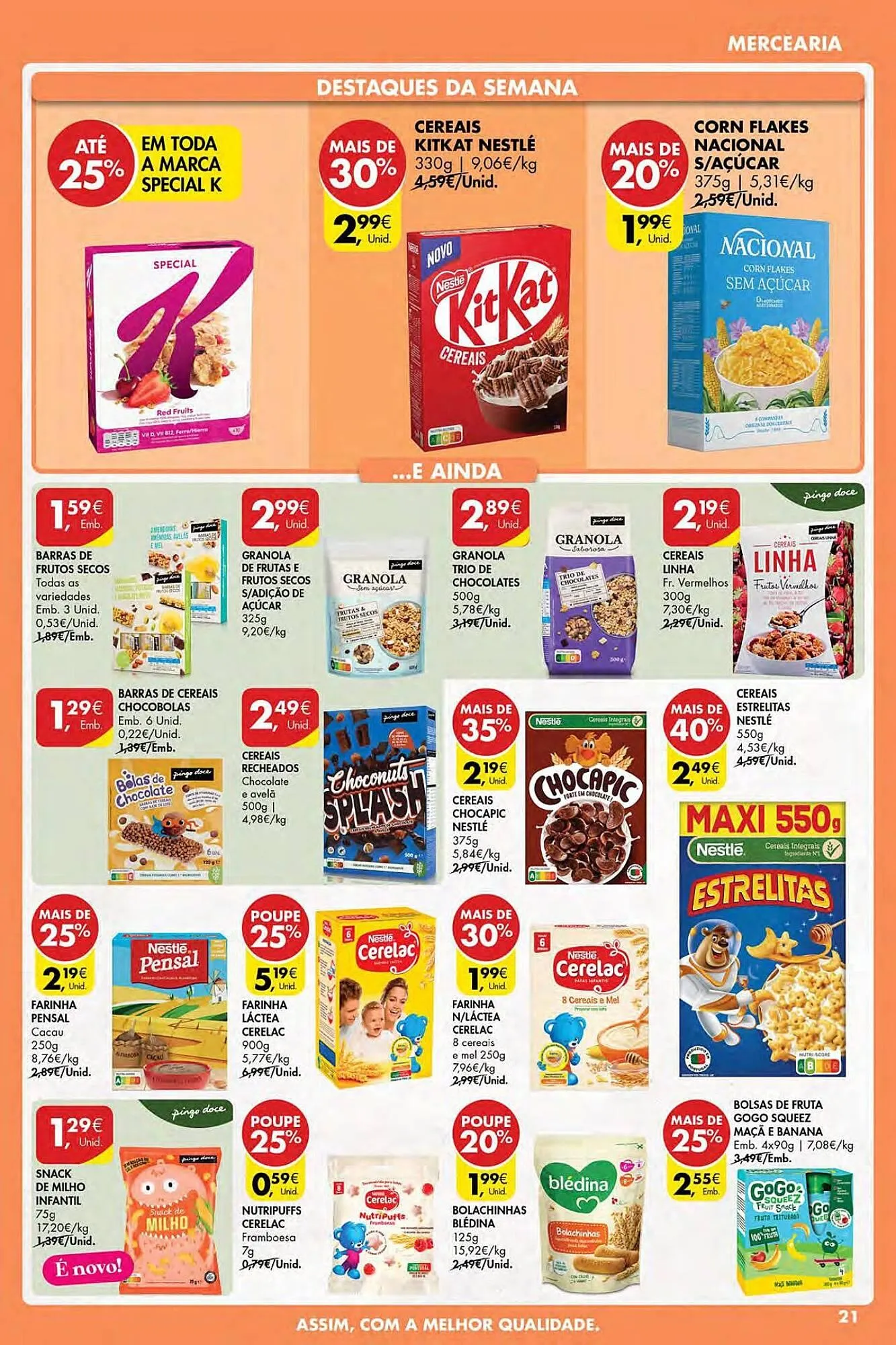 Folheto Folheto Pingo Doce de 30 de abril até 6 de maio 2026 - Pagina 21
