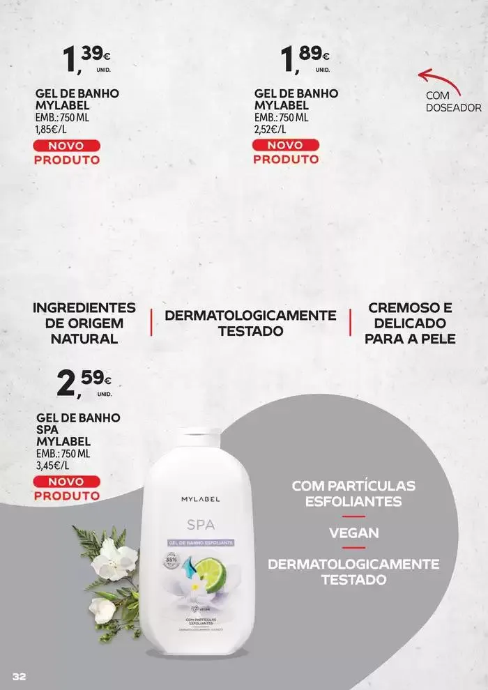 Folheto Novidades de que toda a gente gosta. de 29 de janeiro até 2 de março 2025 - Pagina 32