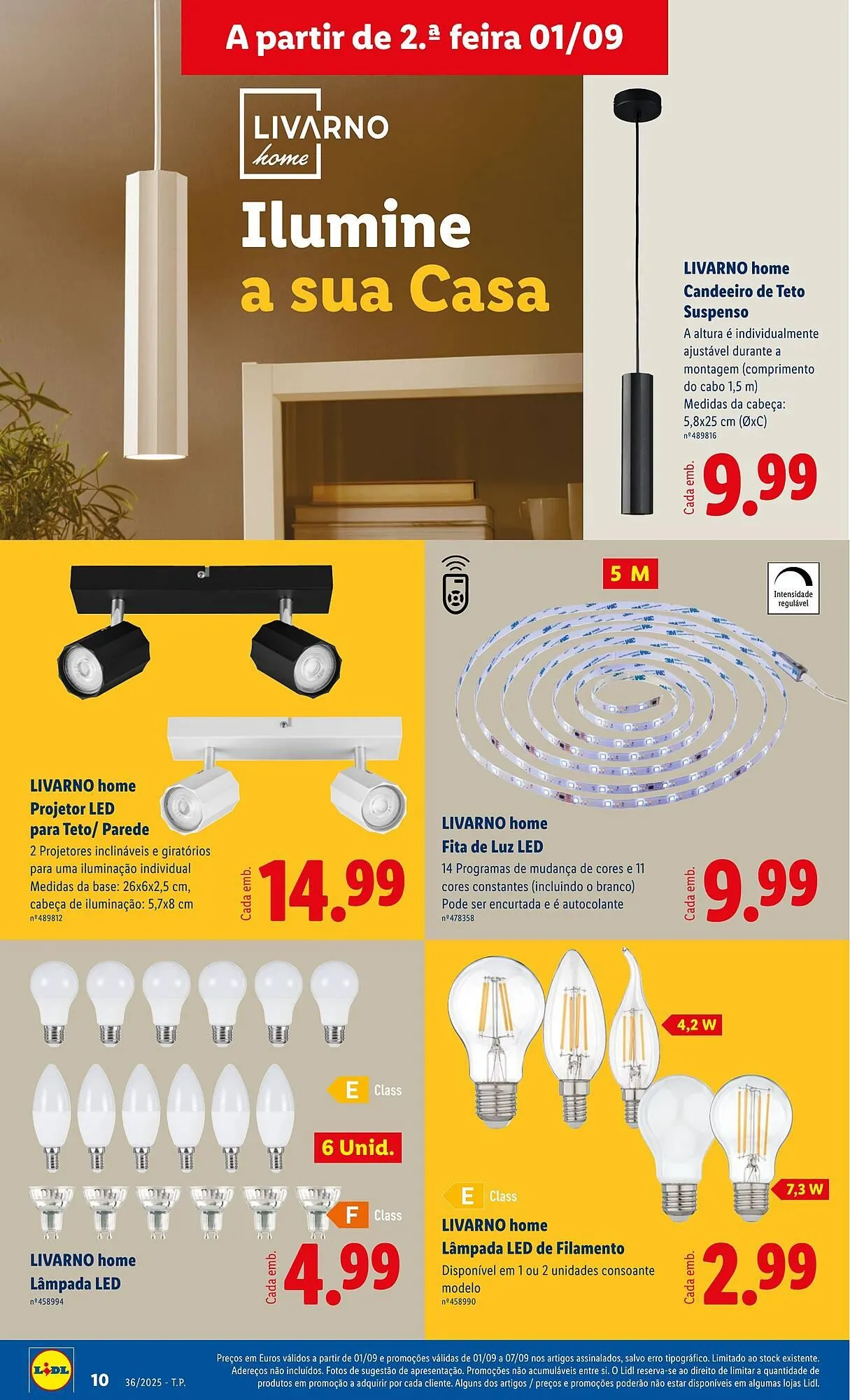 Folheto Folheto Lidl de 1 de setembro até 7 de setembro 2025 - Pagina 10