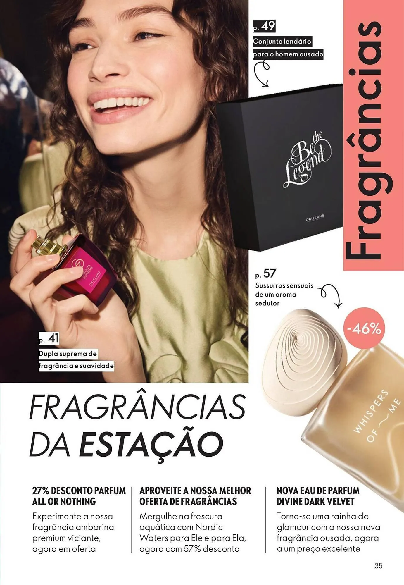 Folheto Catálogo Oriflame de 12 de novembro até 2 de dezembro 2025 - Pagina 35