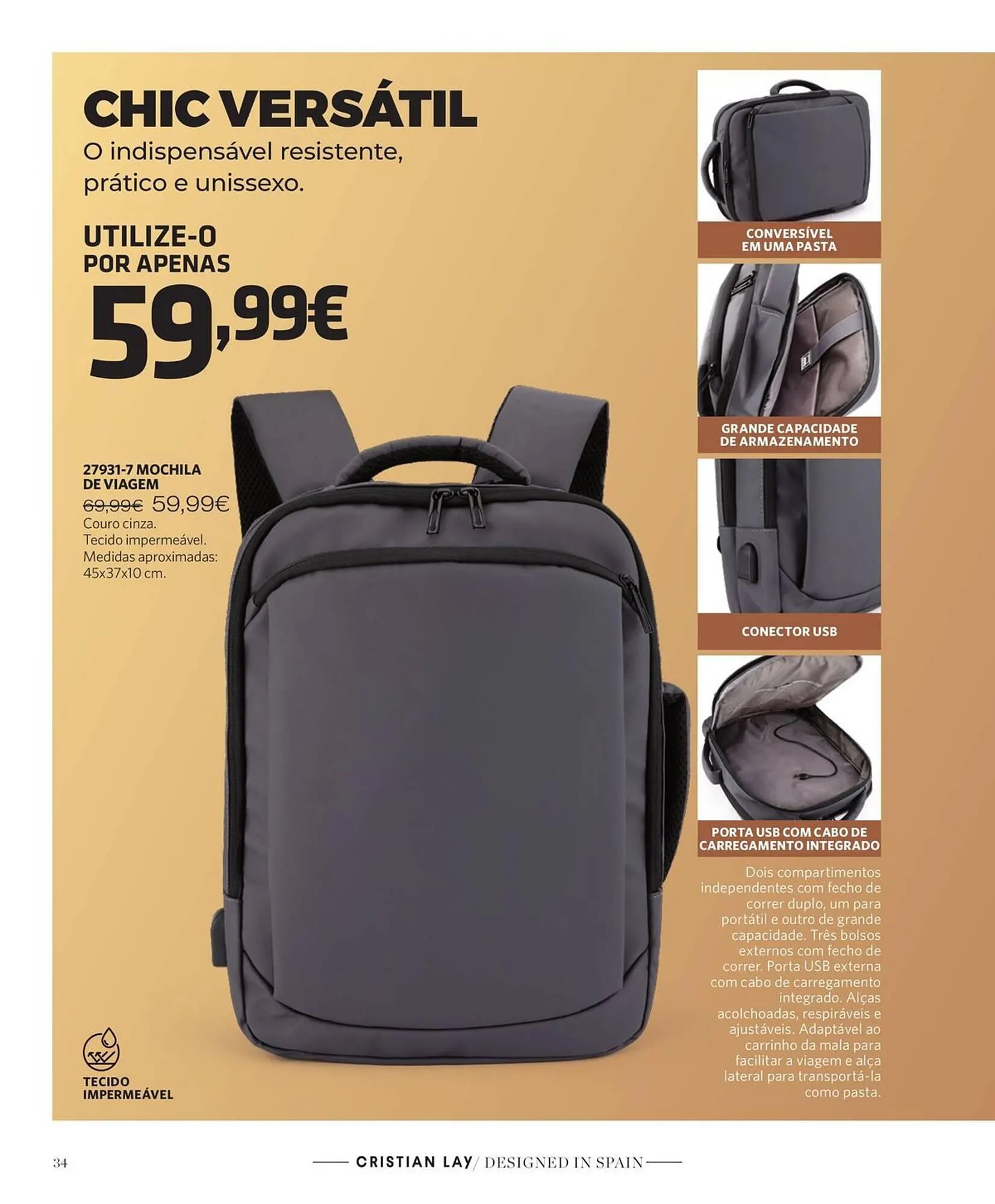 Folheto Catálogo Cristian Lay de 29 de setembro até 19 de outubro 2025 - Pagina 34