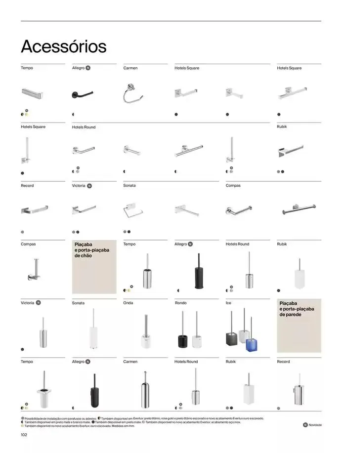 Folheto SOLUÇÕES DE BANHO  de 6 de janeiro até 31 de dezembro 2025 - Pagina 104