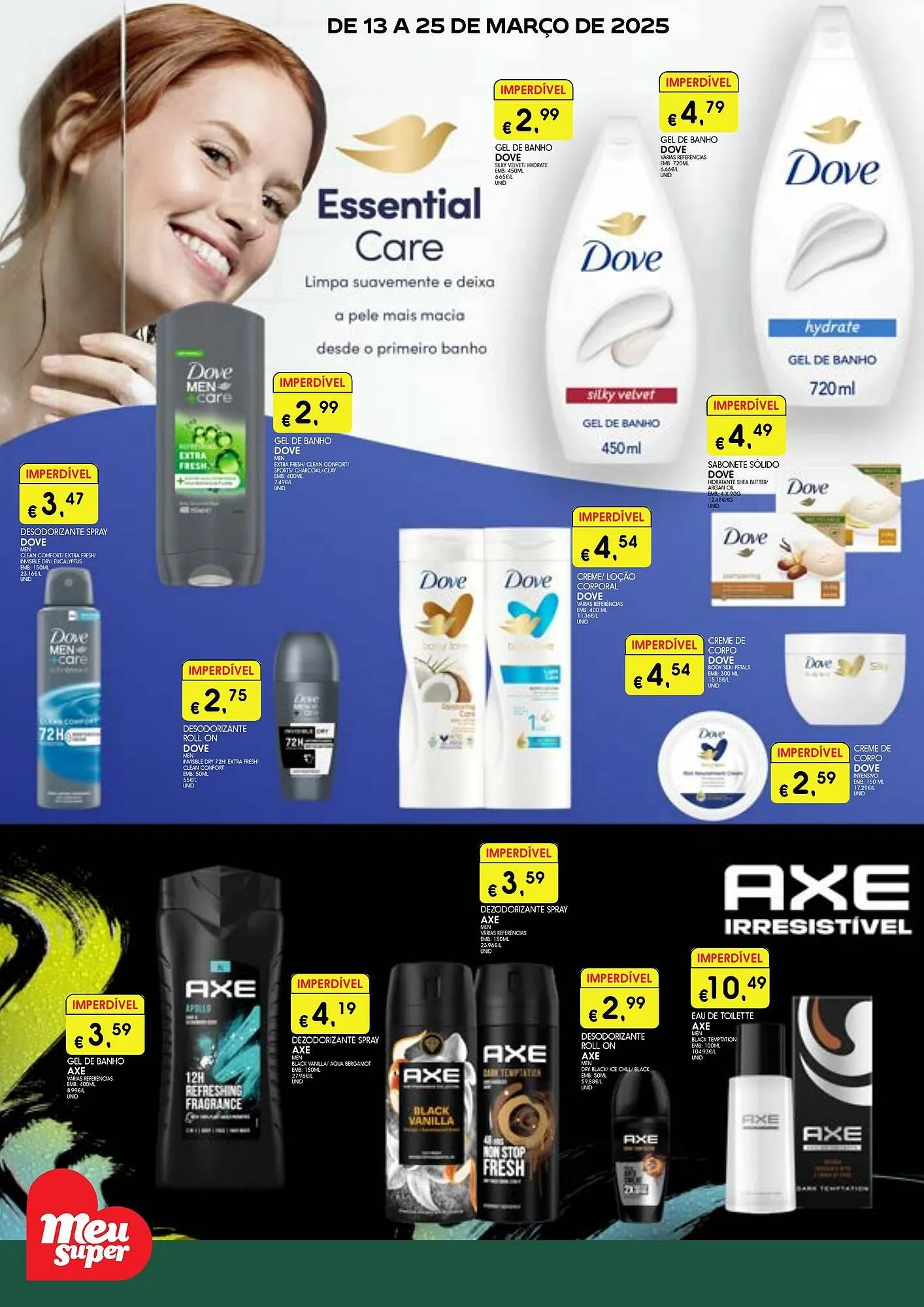 Folheto Folheto Meu Super de 13 de março até 25 de março 2025 - Pagina 1