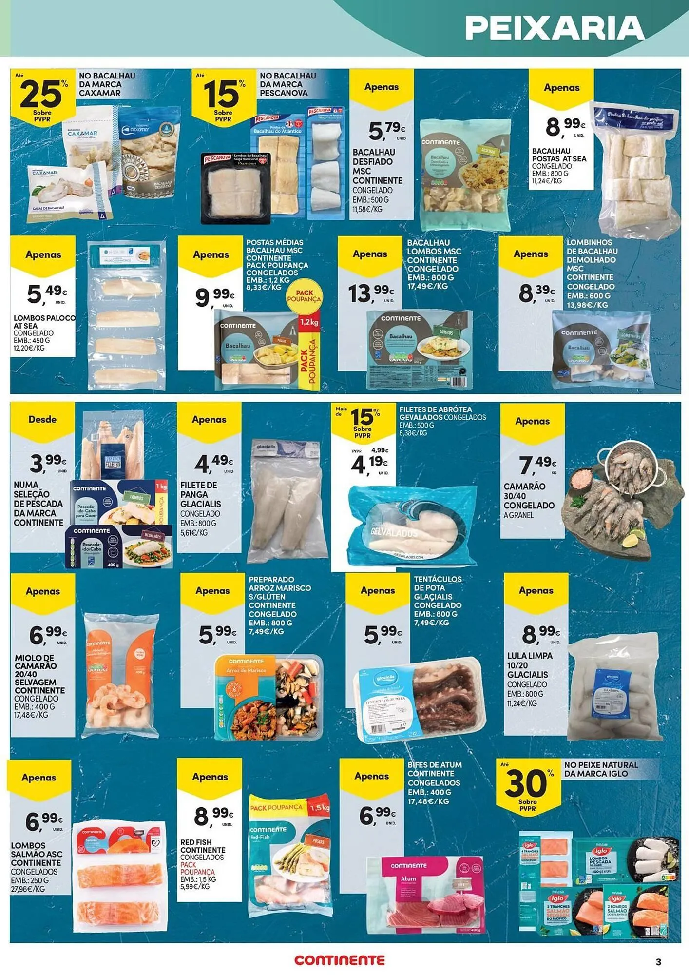 Folheto Folheto Continente de 4 de abril até 16 de abril 2025 - Pagina 3