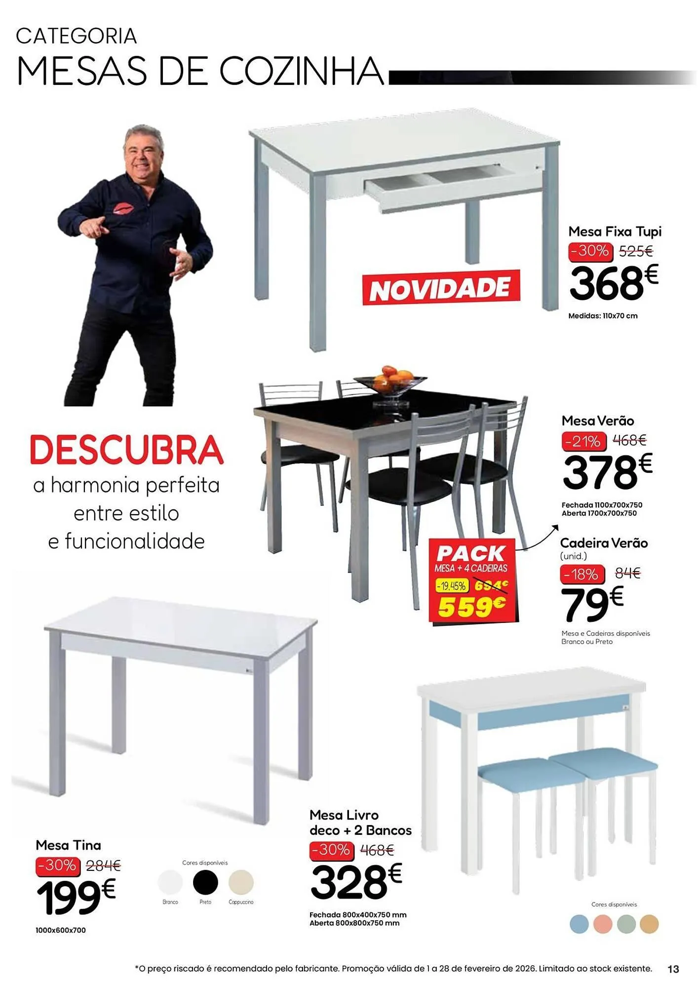 Folheto Folheto Hiper Centro do Móvel de 2 de fevereiro até 28 de fevereiro 2026 - Pagina 13