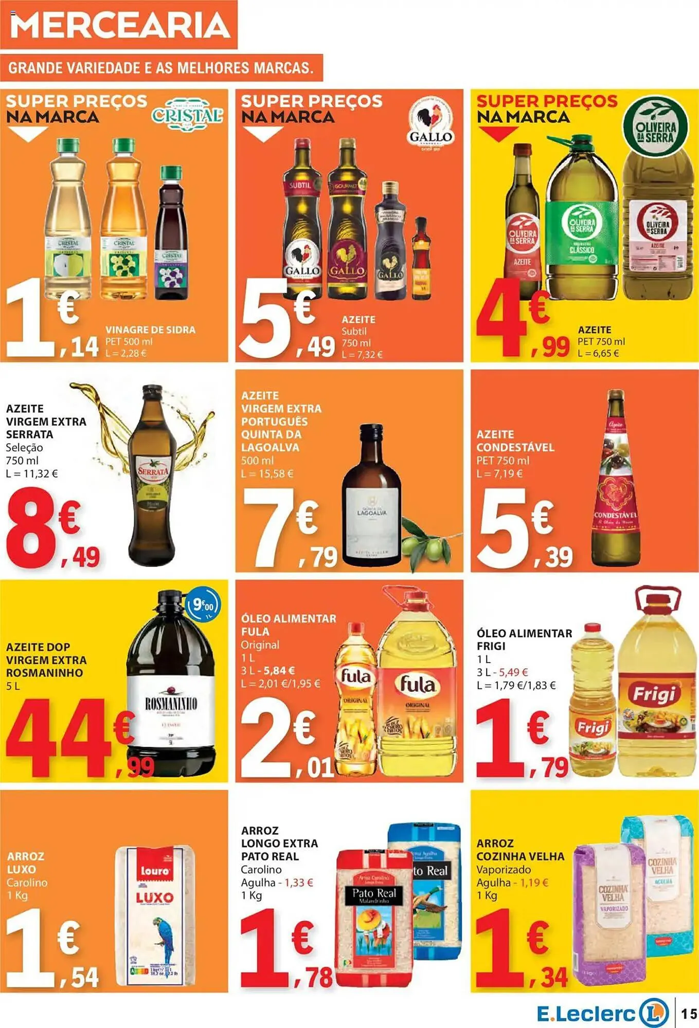 Folheto Folheto E.Leclerc de 27 de março até 2 de abril 2025 - Pagina 15