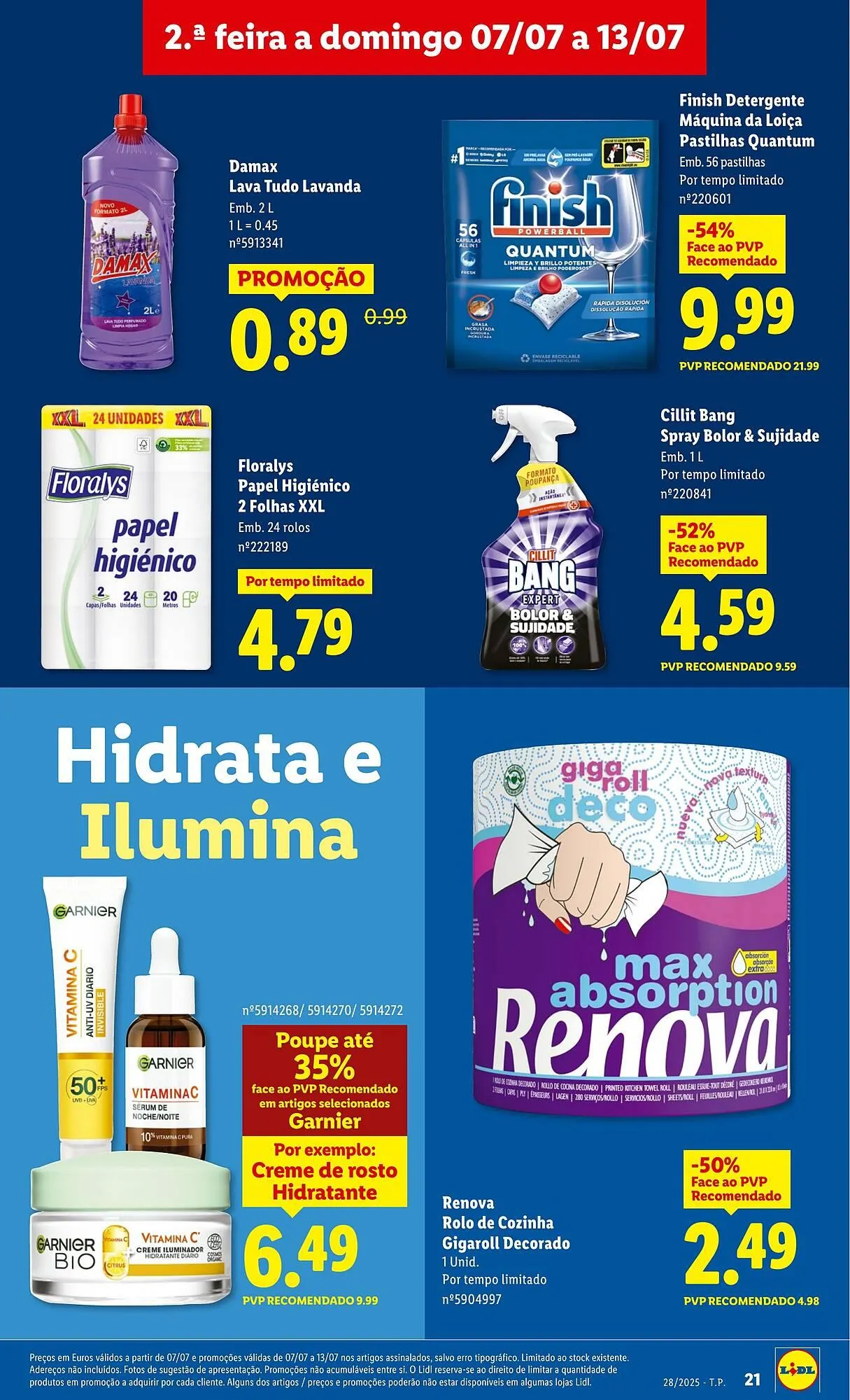 Folheto Folheto Lidl de 7 de julho até 13 de julho 2025 - Pagina 21